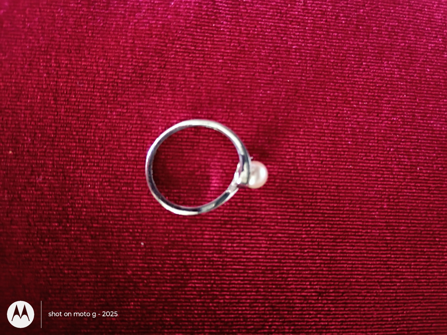 Sterling Silver Pearl Ring - image 2 of 6