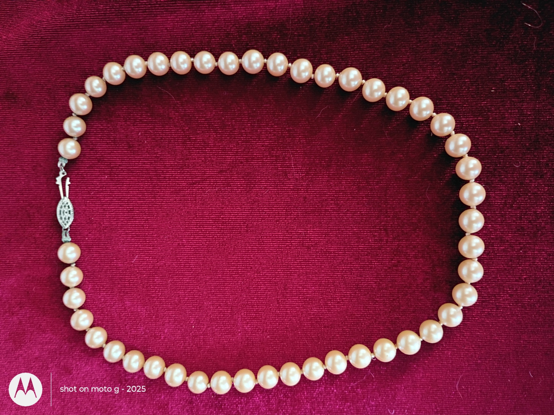 Pearl Bead Necklace  - image 2 of 5