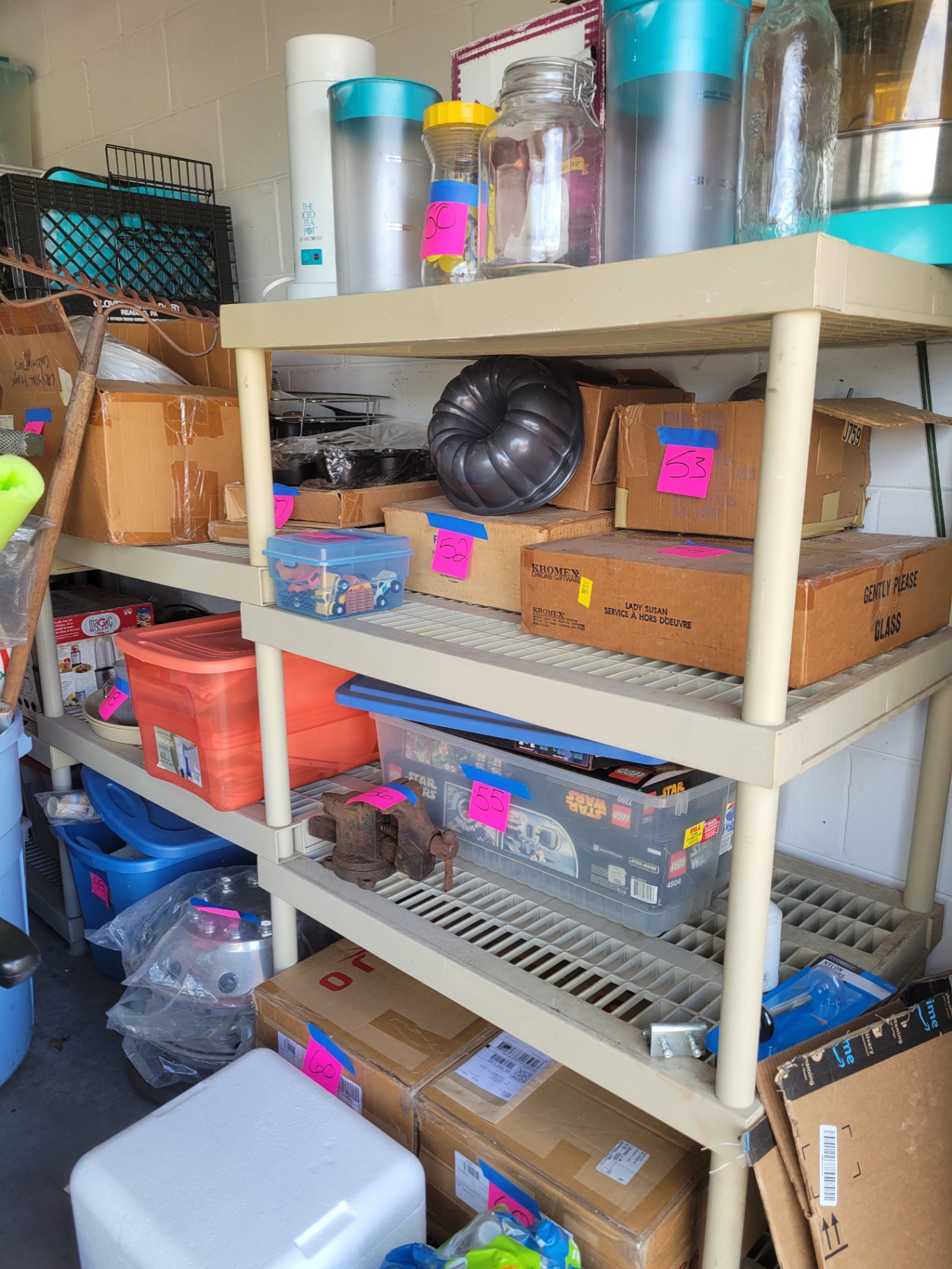 Plastic Storage Shelving Units - image 2 of 2