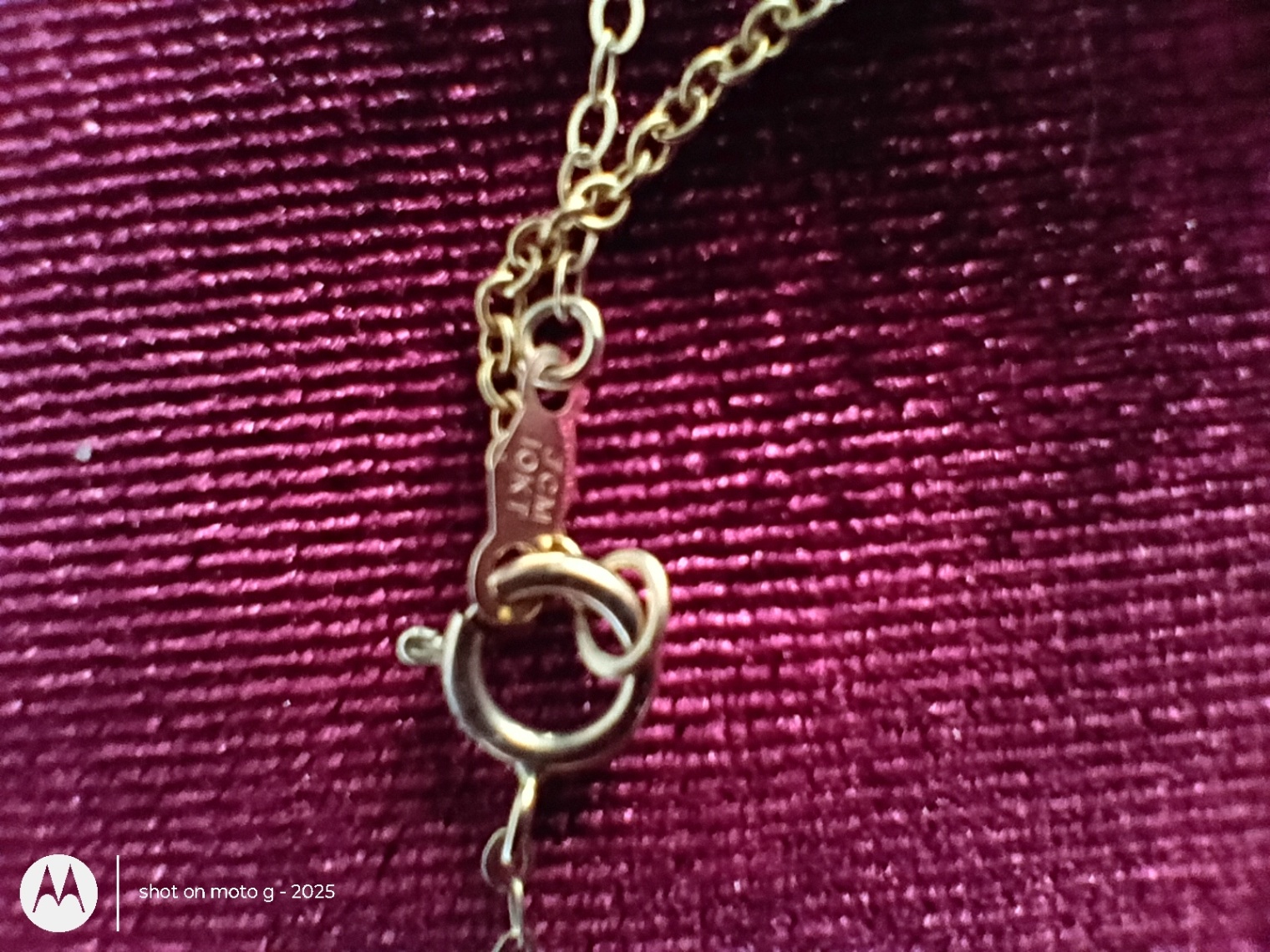 10K Gold Enamel Ladybug Necklace - image 5 of 6