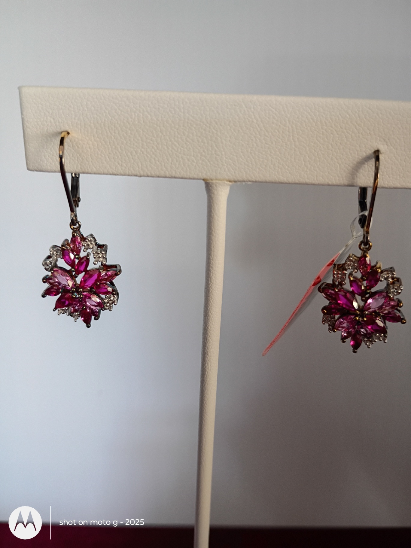 14K Gold Ring and Drop Earrings Jewelry Set - image 3 of 9