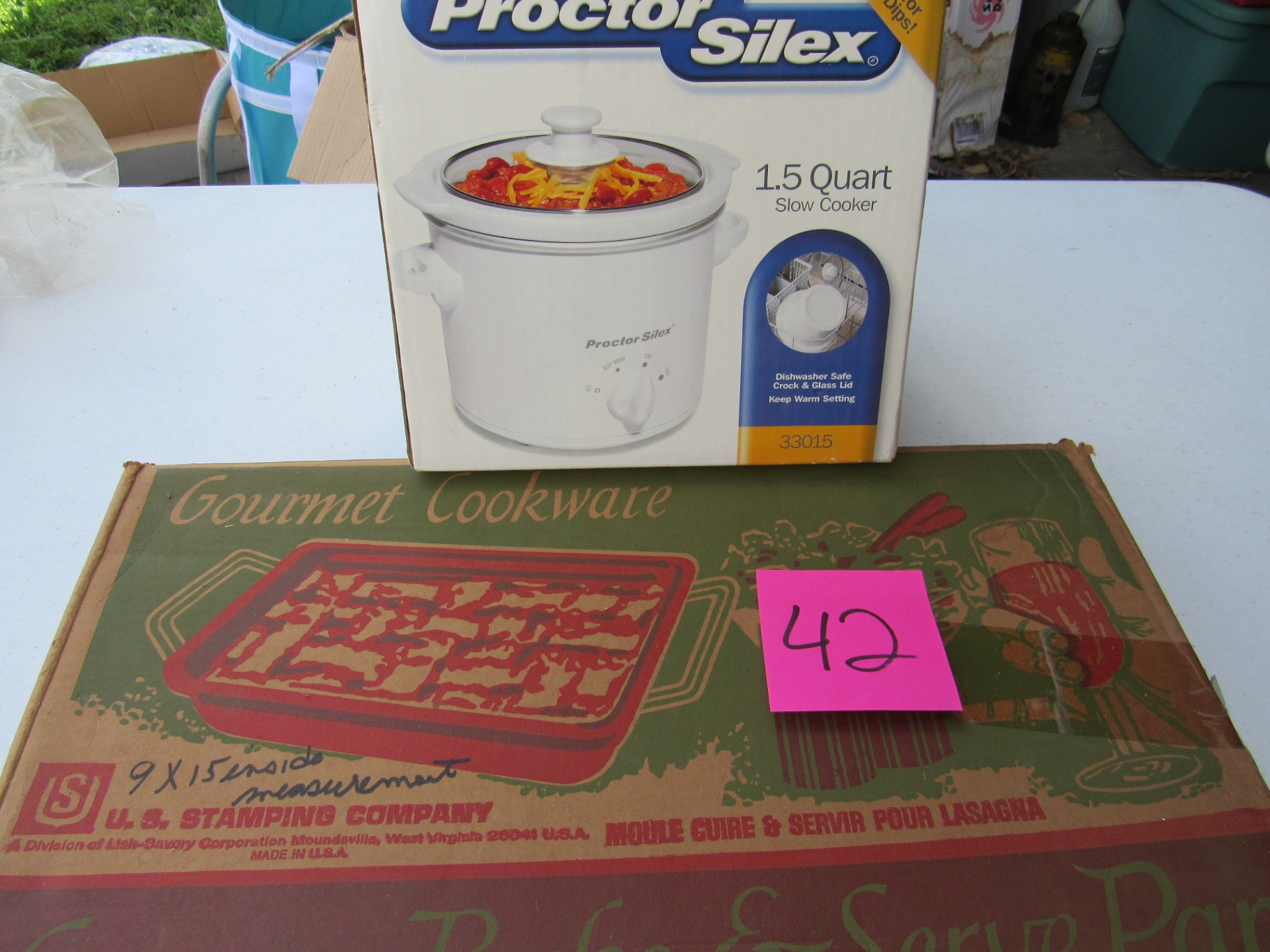 Proctor Silex Slow Cooker and Gourmet Cookware Baking Dish - image 1 of 1