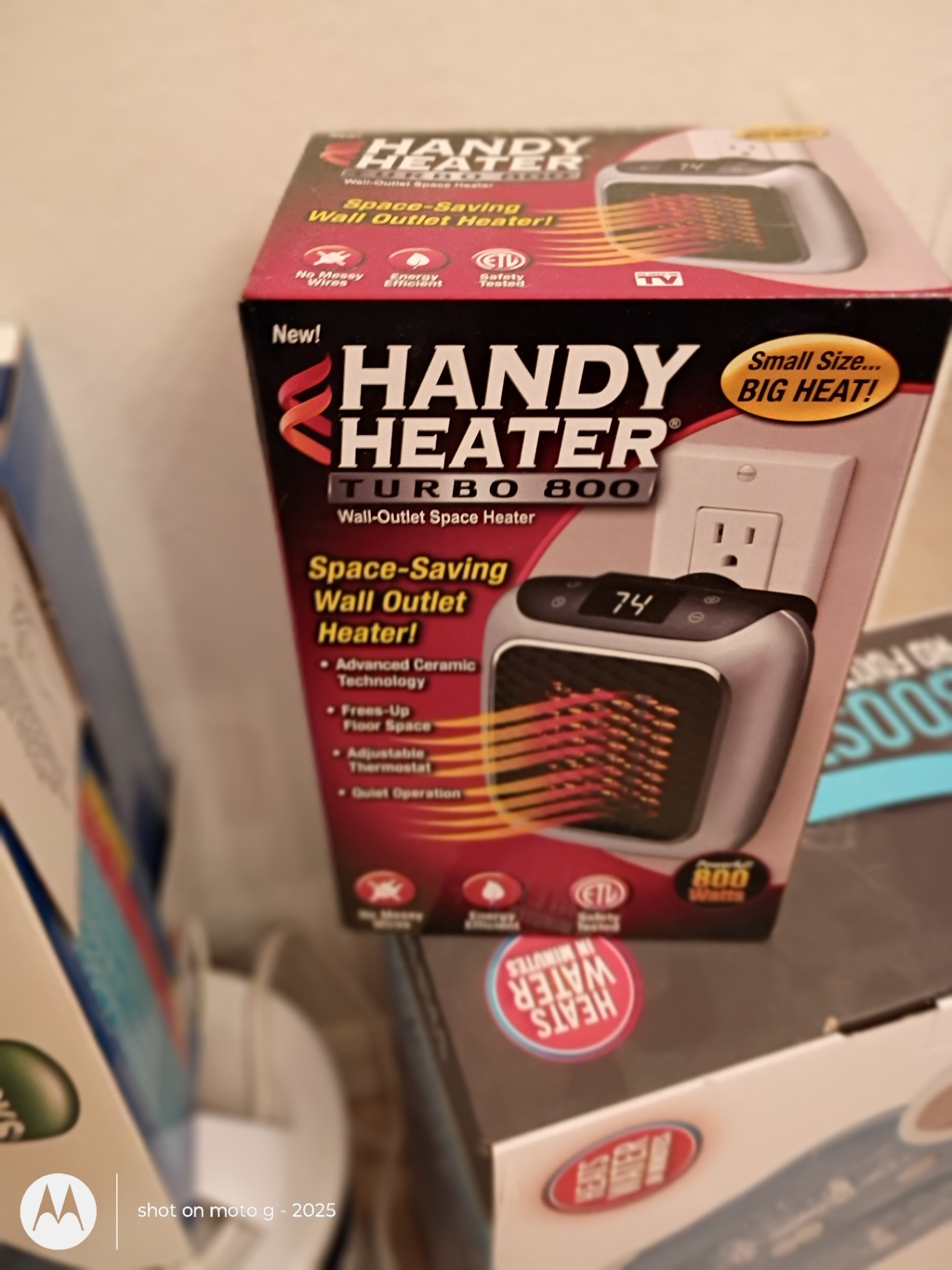Household Appliances Including Foot Bath, Vaporizer, Fan, and Space Heater - image 6 of 6
