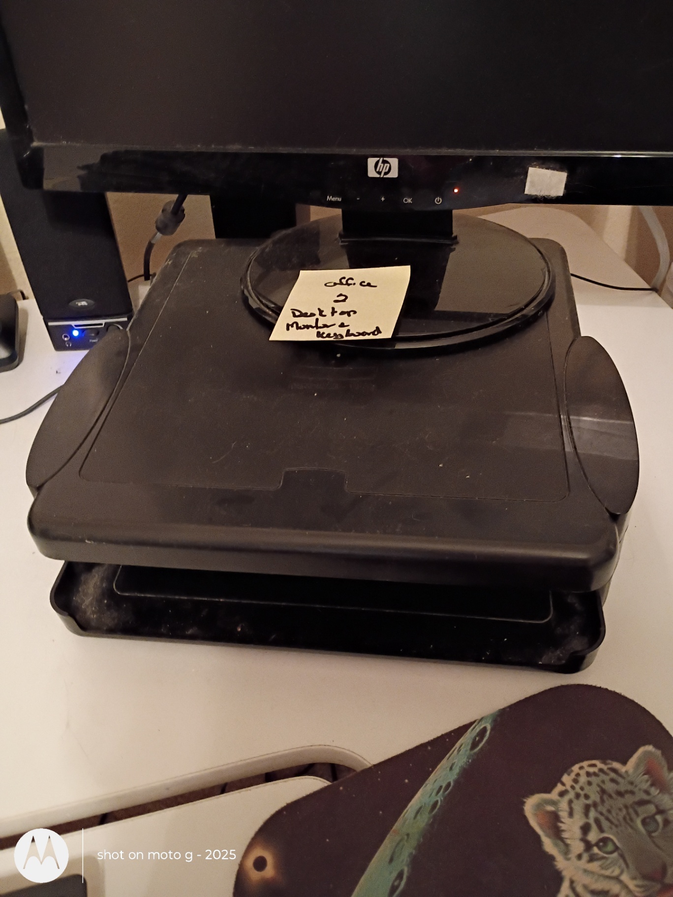 Dell OptiPlex Desktop Computer and HP Monitor - image 3 of 4