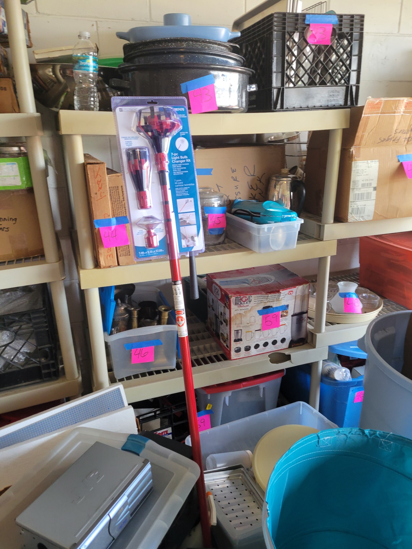 Plastic Storage Shelving Units - image 1 of 2