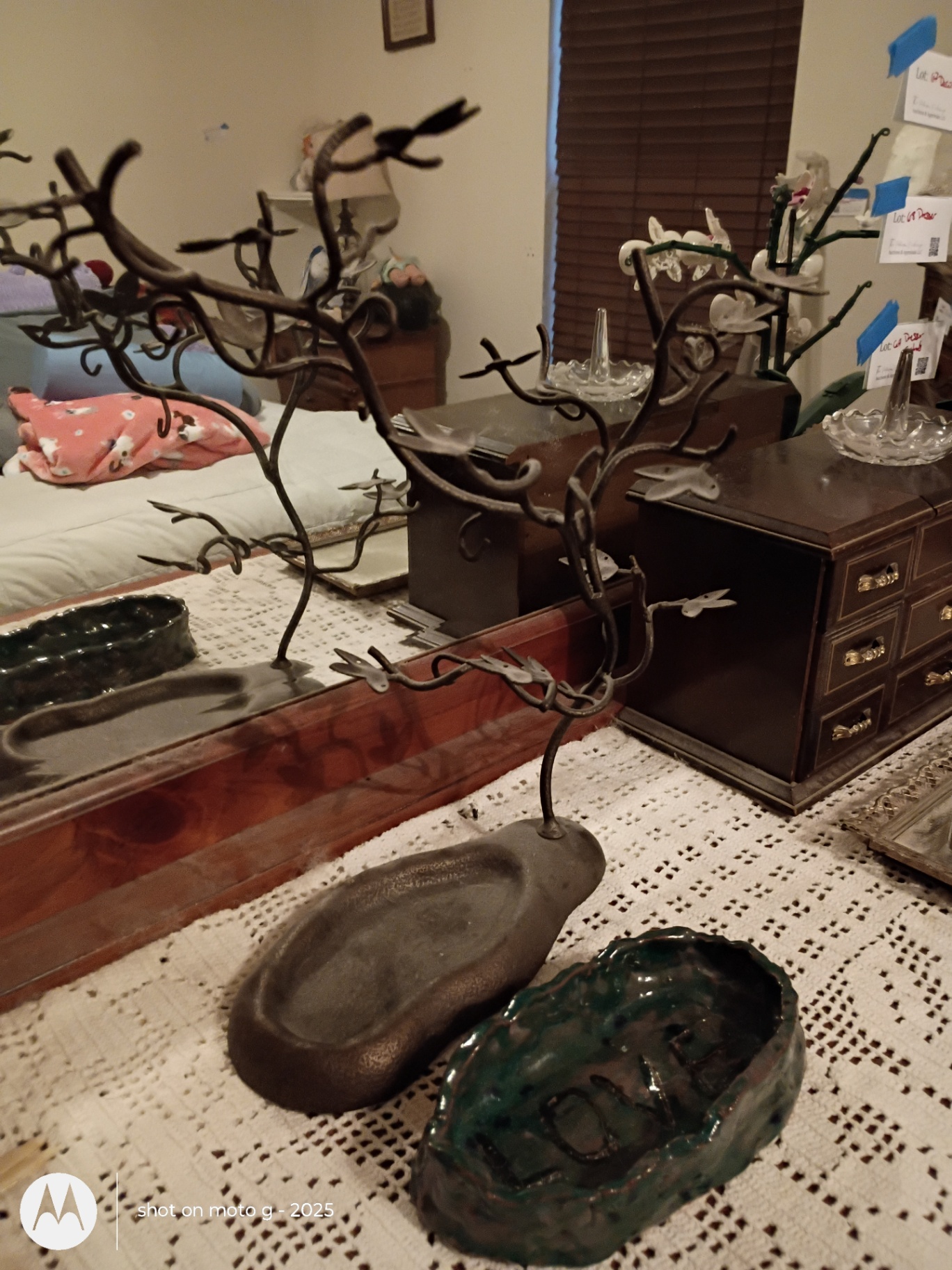 Decorative Jewelry Box and Assorted Home Decor Items - image 2 of 10
