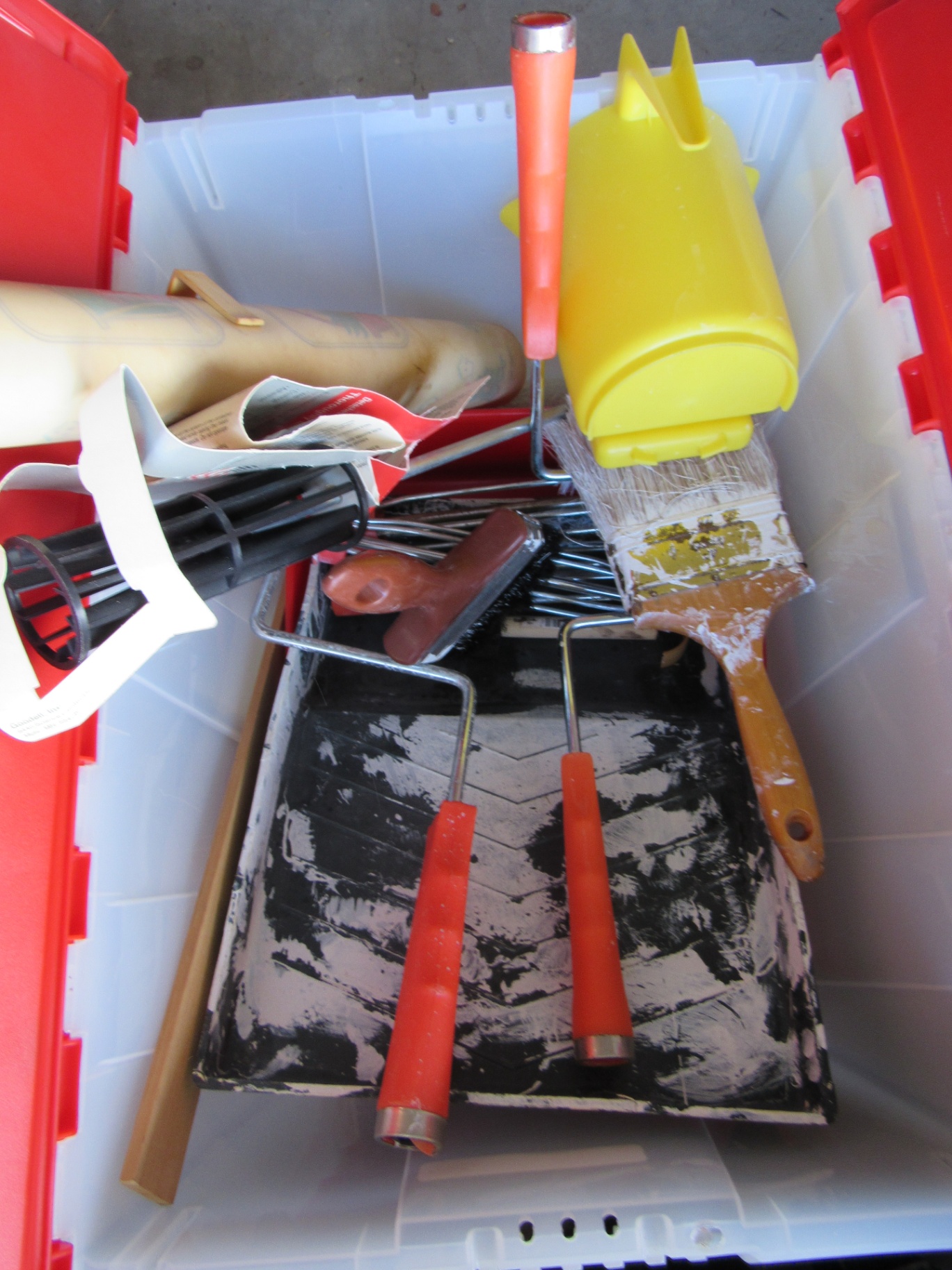 Assorted Garage Tools, Hardware, and Painting Supplies - image 6 of 6