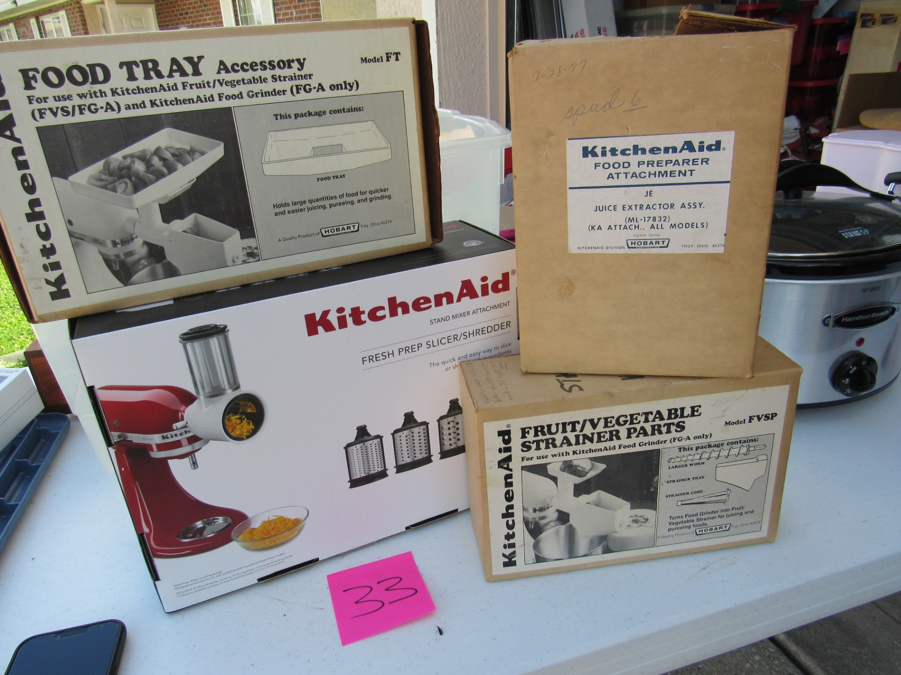 KitchenAid Mixer and Food Grinder Attachments - image 1 of 1