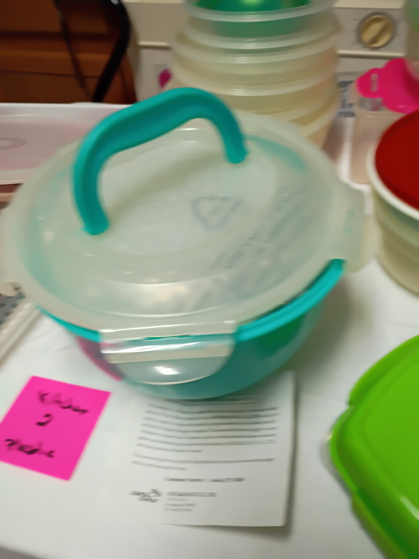 Assorted Plastic Food Storage Containers and Bowls - image 8 of 14