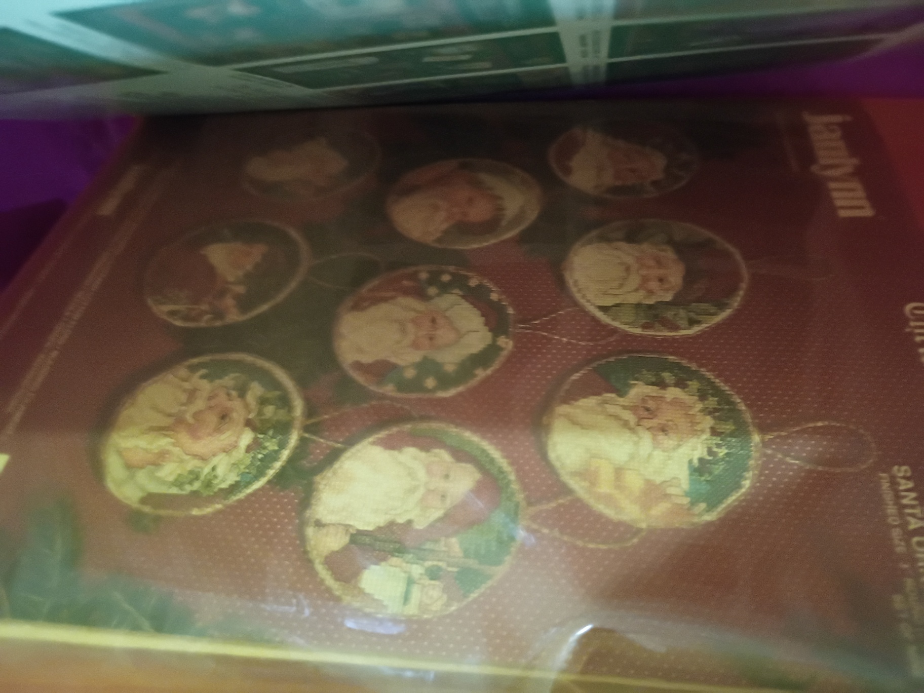Plastic Storage Bin with Cross Stitch and Craft Patterns - image 1 of 9