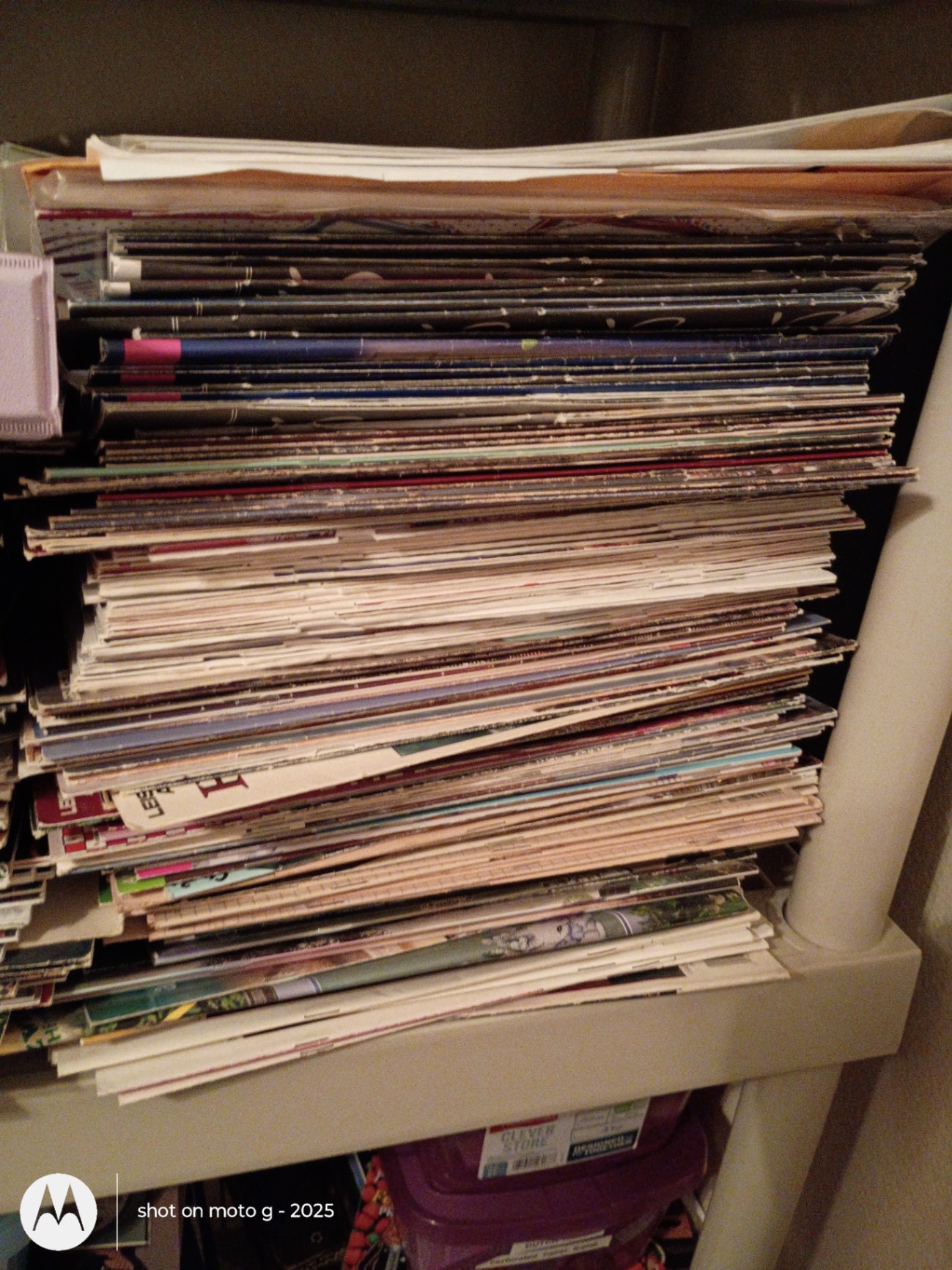 Cross Stitch and Craft Magazines with Storage Bins and Binder - image 5 of 16