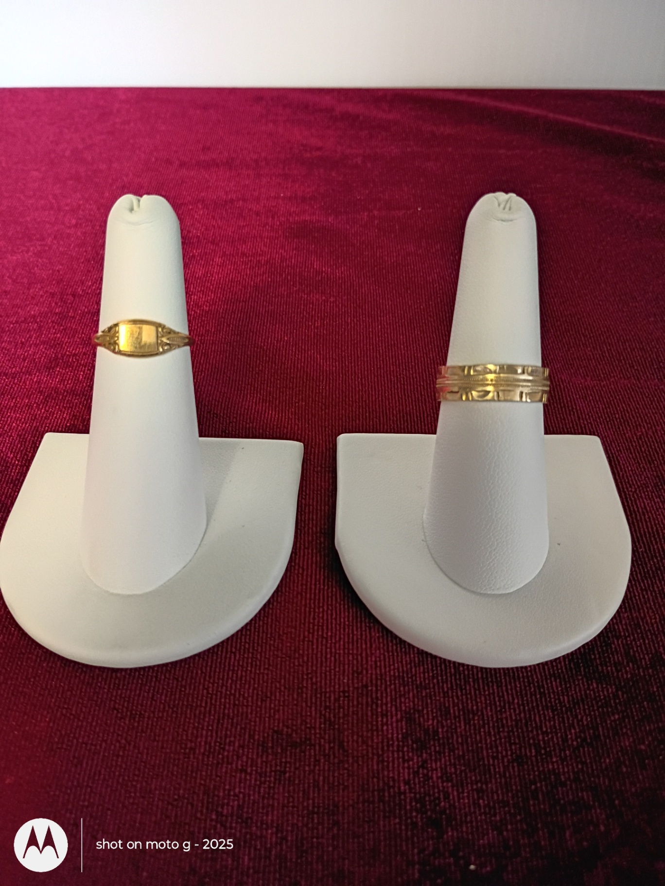 Two Gold Filled Rings - image 1 of 3