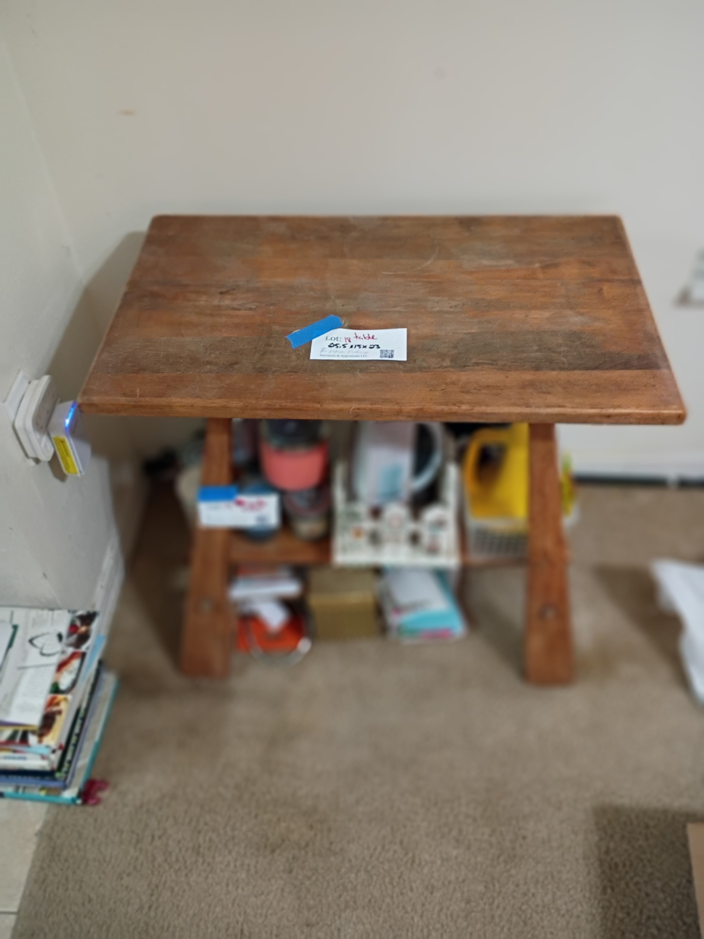 Wooden Side Table - image 2 of 6
