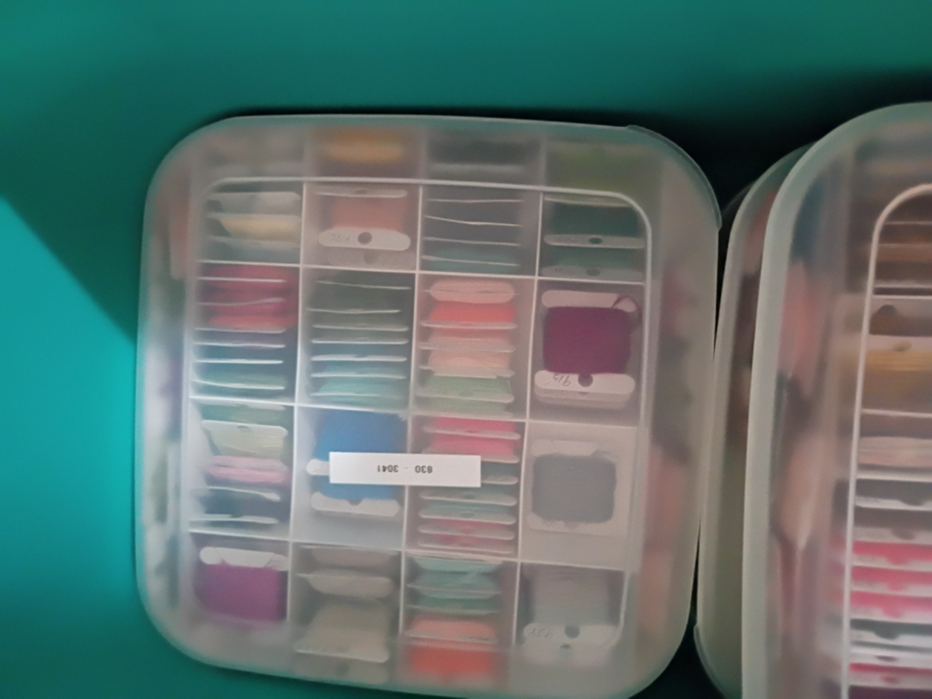 Cross Stitch Card Kits and Embroidery Floss Storage Boxes - image 9 of 9