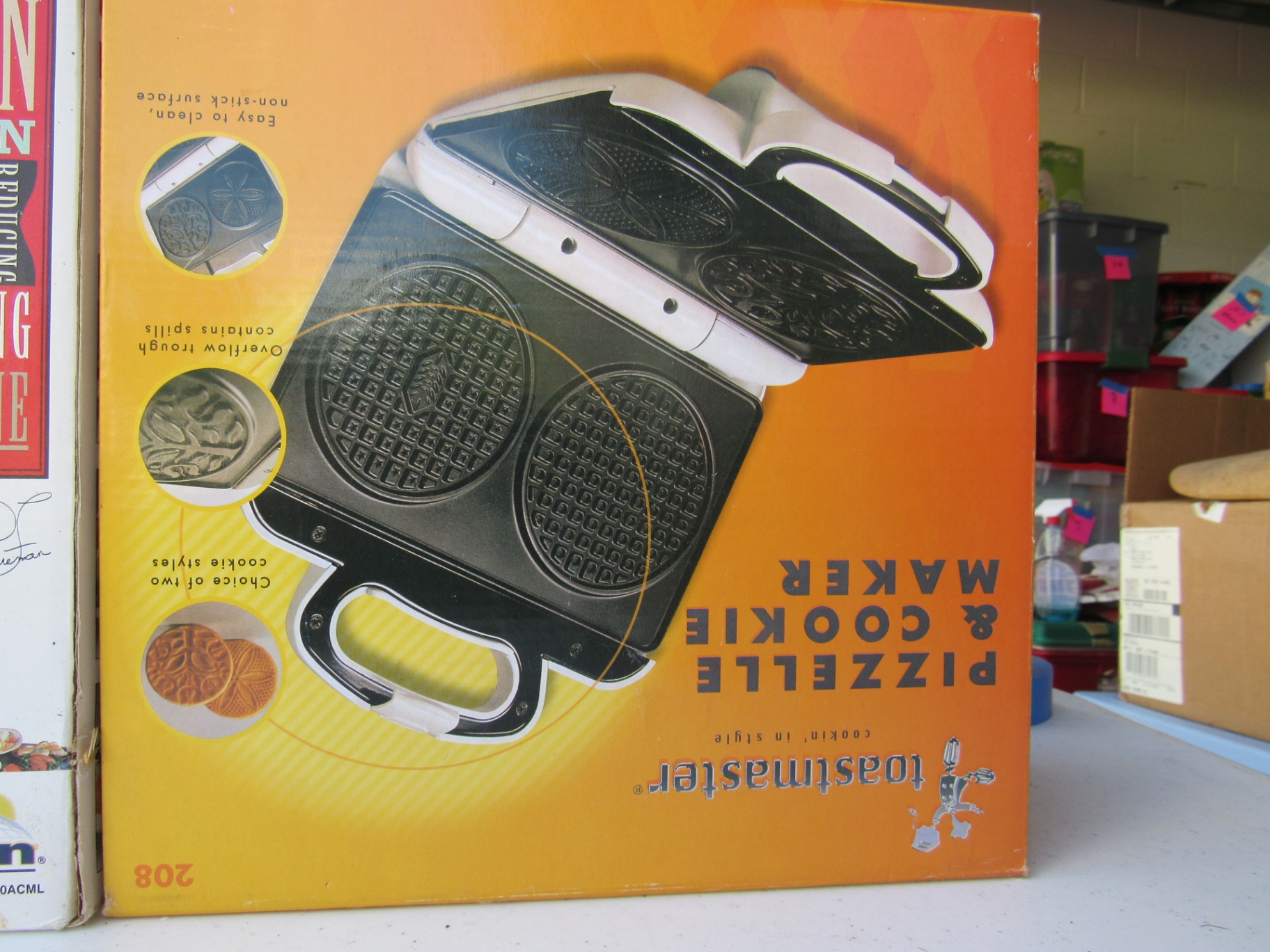 Hamilton Beach Electric Kettle, George Foreman Grill, and Toastmaster Pizzelle Cookie Maker - image 2 of 4