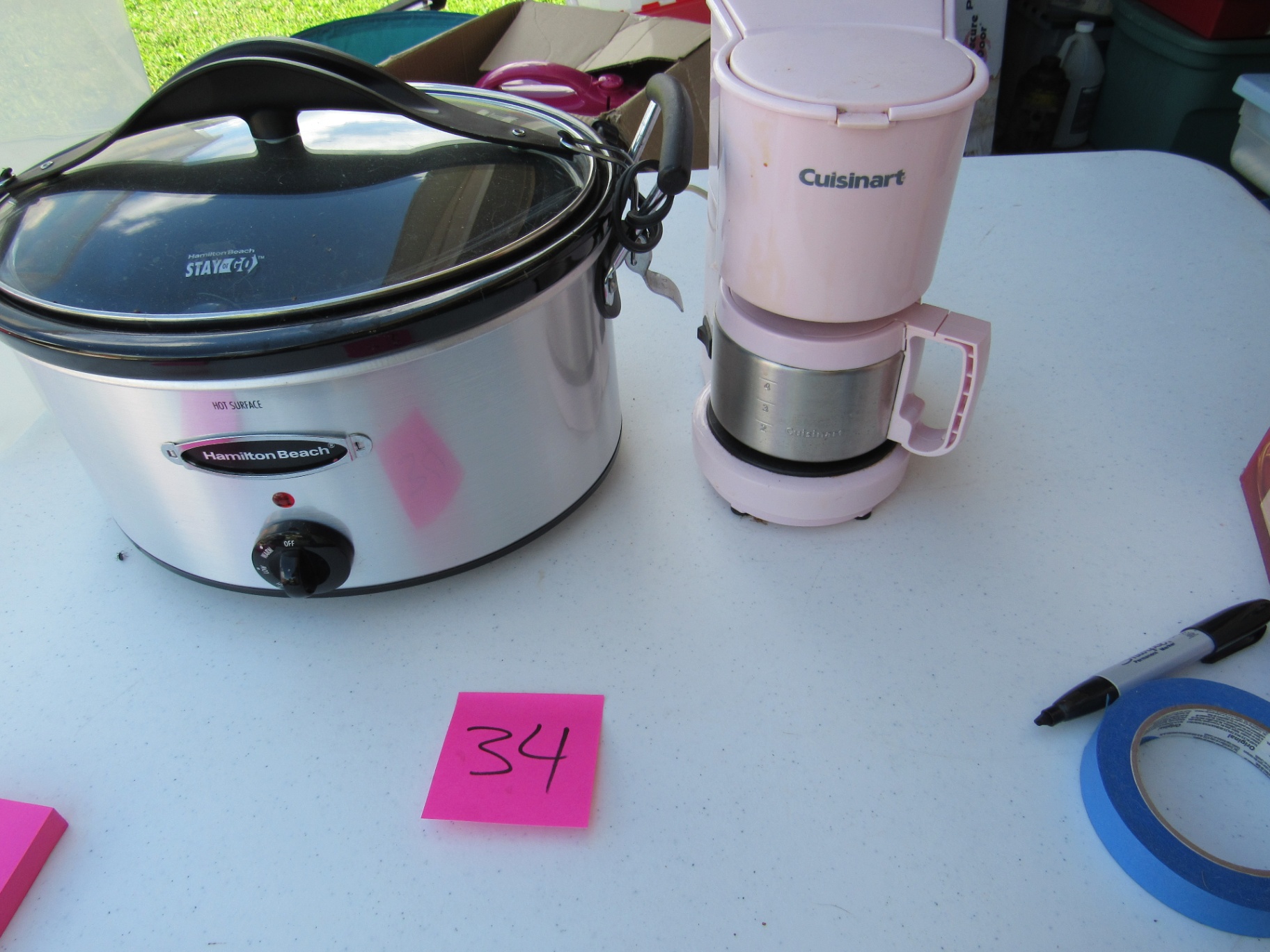 Hamilton Beach Slow Cooker and Cuisinart Coffee Maker - image 1 of 1
