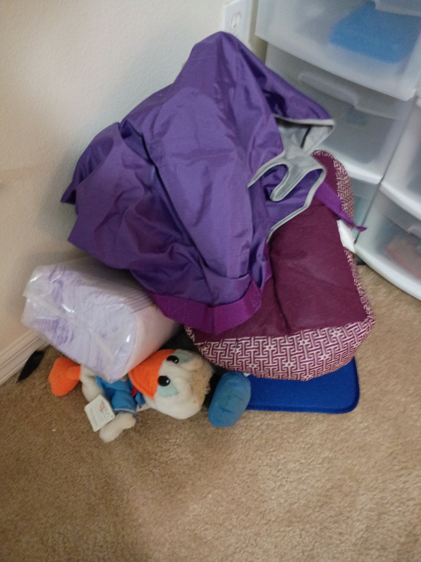 Assorted Household and Pet Supplies in Storage Drawers - image 10 of 10