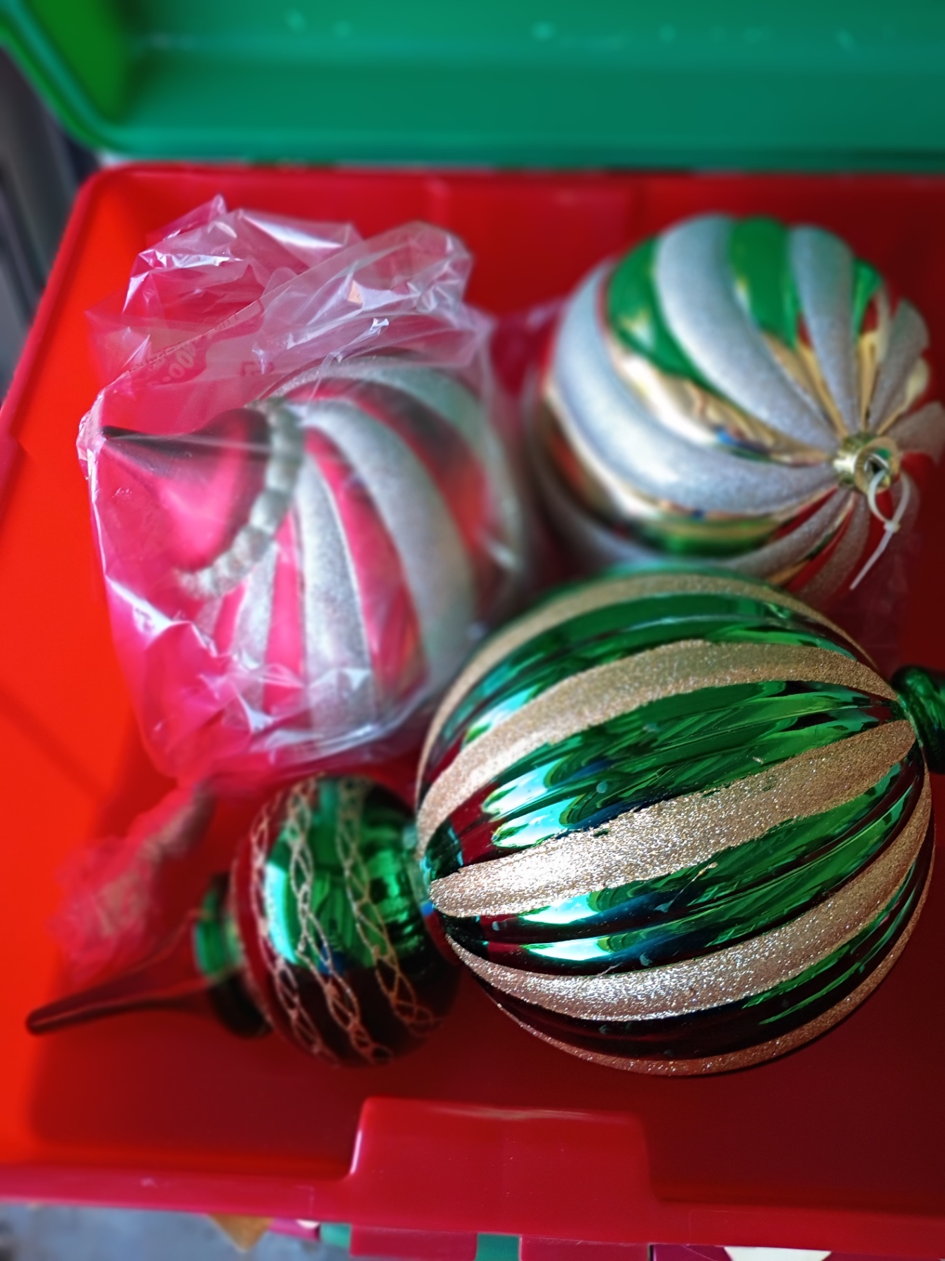 Christmas Holiday Decorations and Storage Bins - image 3 of 11