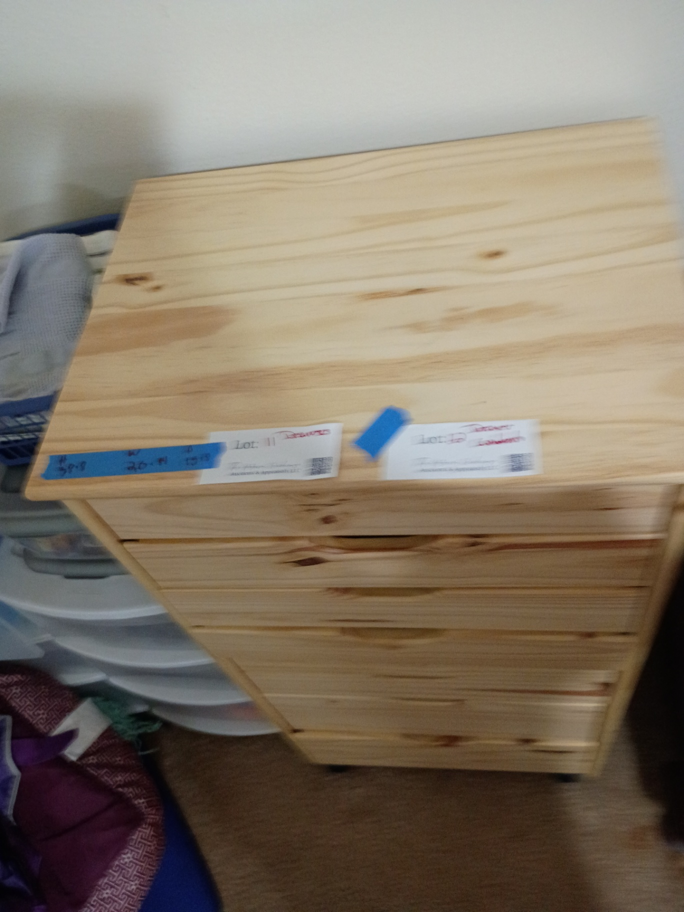 Wooden Multi-Drawer Storage Cabinet - image 3 of 5