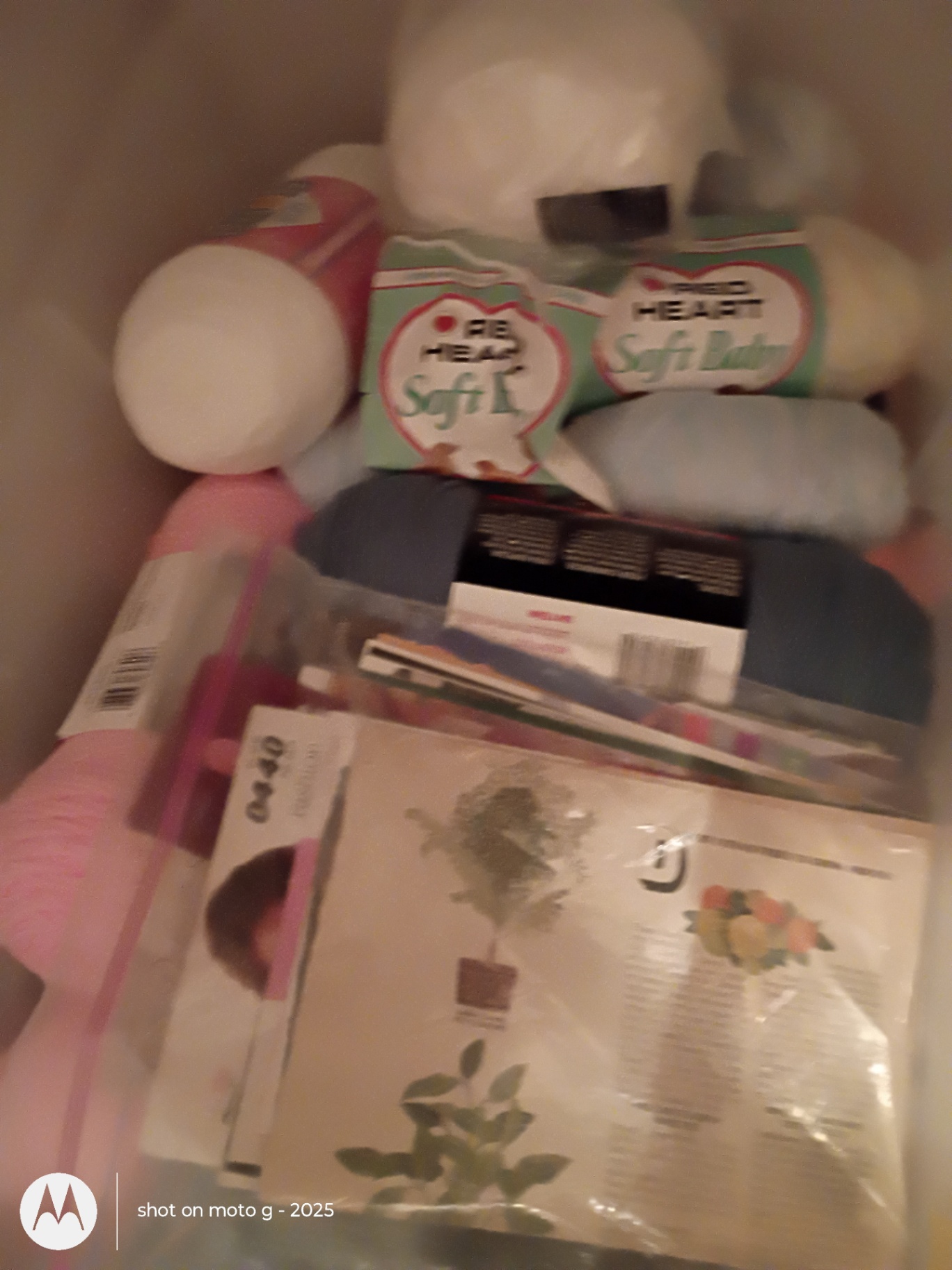 E-Z Stitch Lap Stand and Knitting Supplies - image 5 of 8