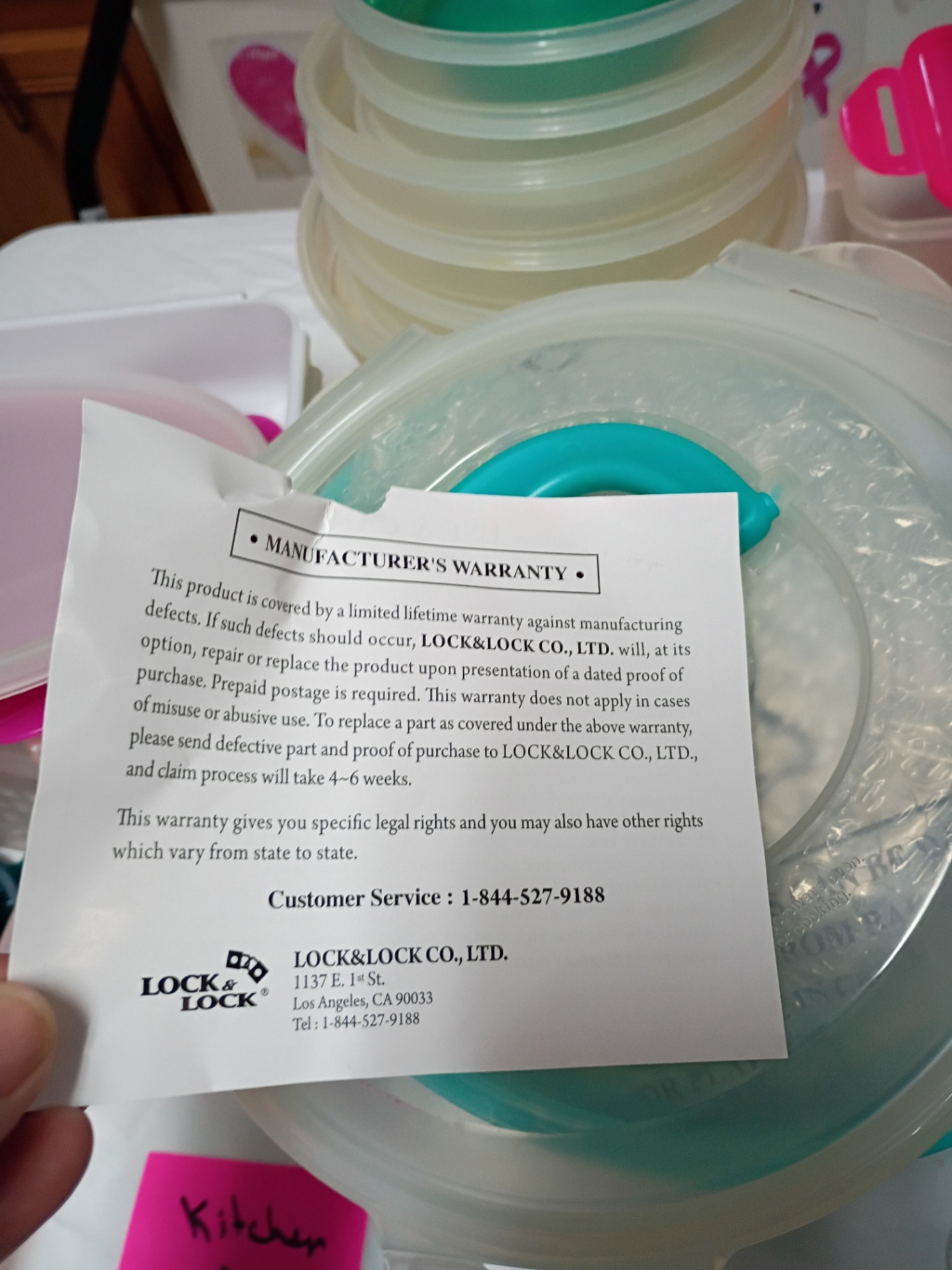 Assorted Plastic Food Storage Containers and Bowls - image 4 of 14