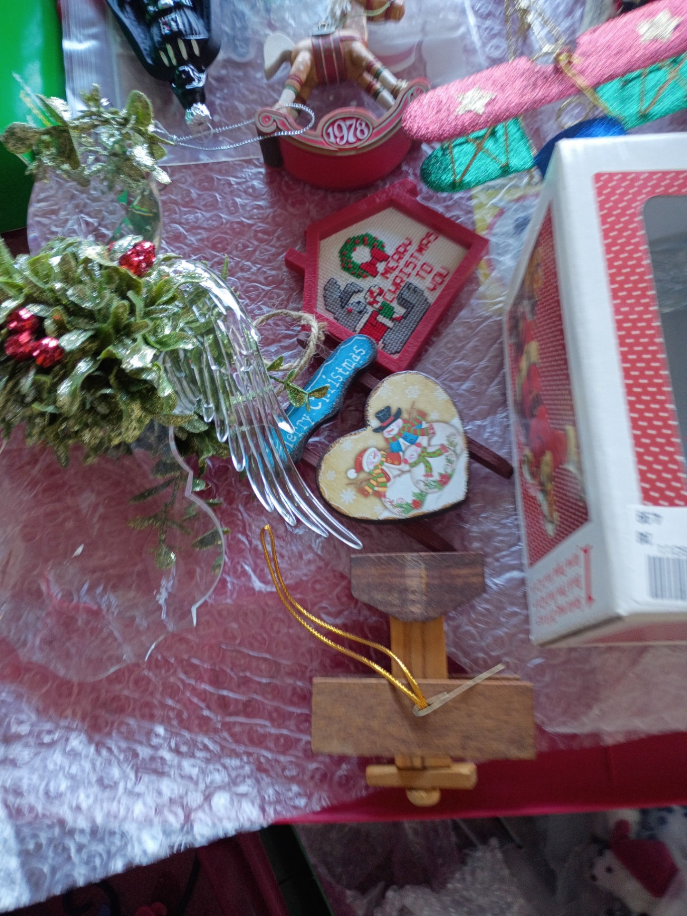 Assorted Christmas and Holiday Ornaments and Decor - image 7 of 8
