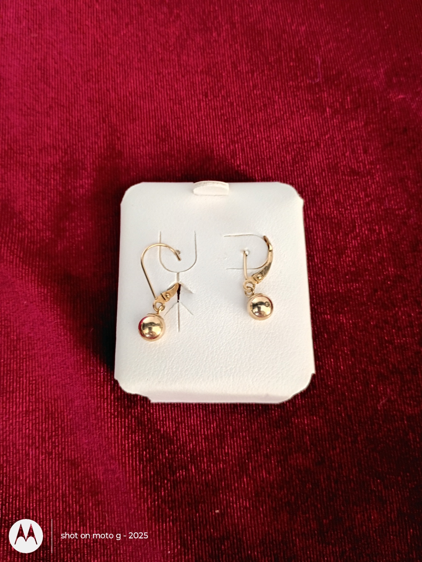 14K Gold Concave Hoop Earrings - image 1 of 4