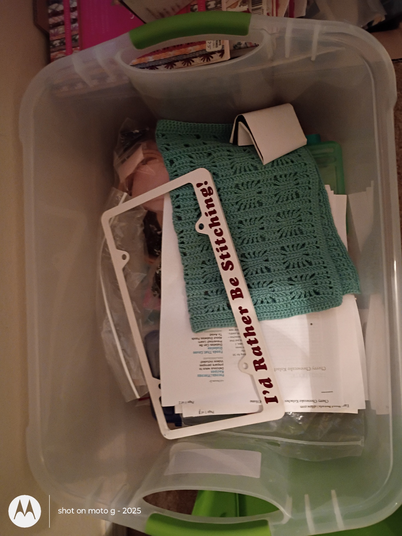 Crafting and Needlework Supplies Assortment - image 12 of 13