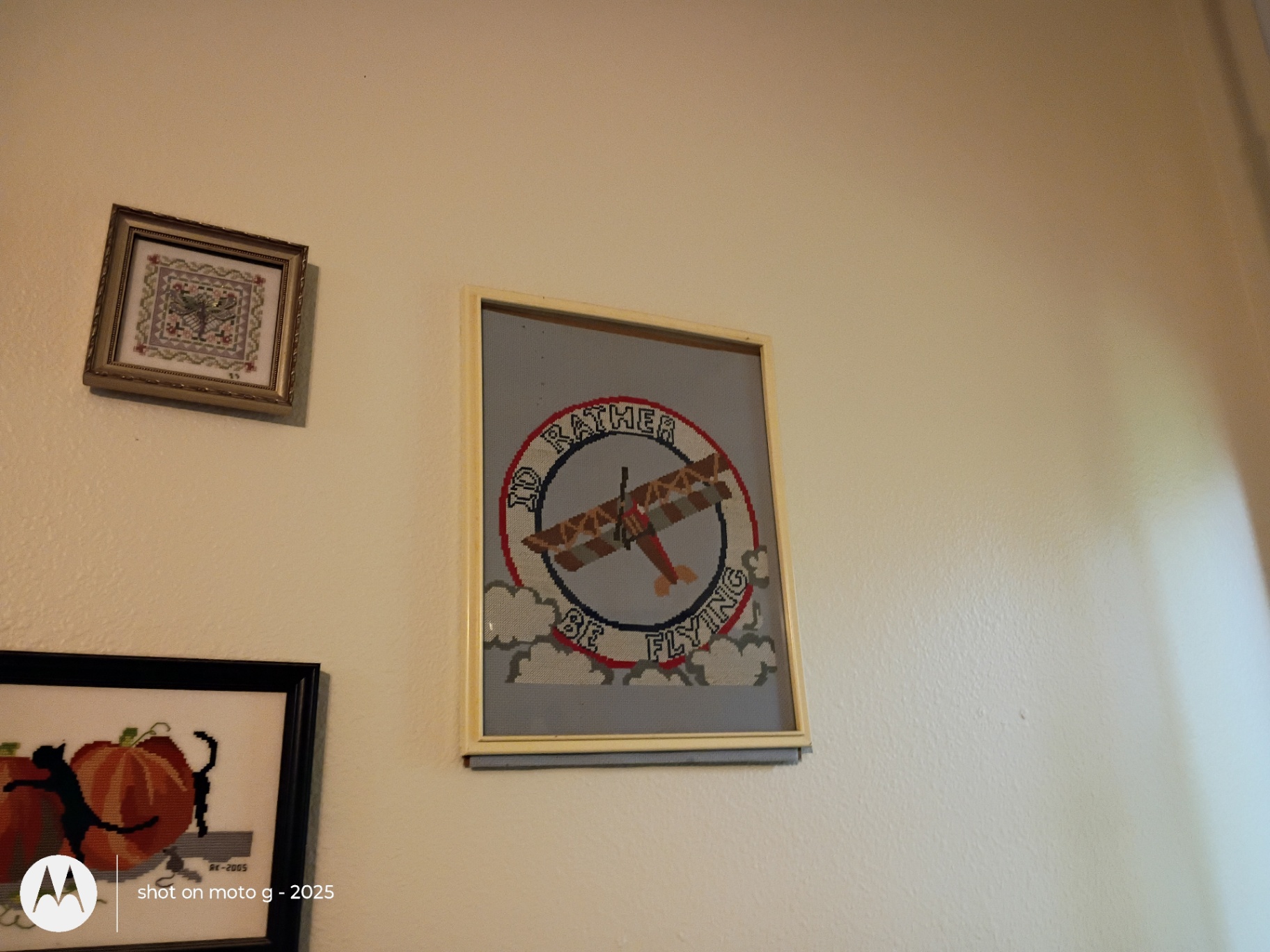 Collection of Framed Cross-Stitch and Needlework Wall Art - image 1 of 6