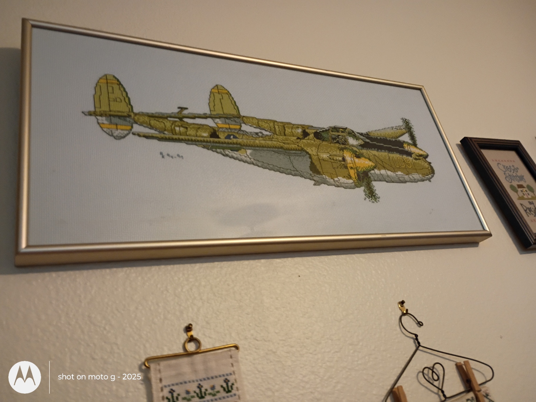 Collection of Framed Cross-Stitch and Needlework Wall Art - image 4 of 6