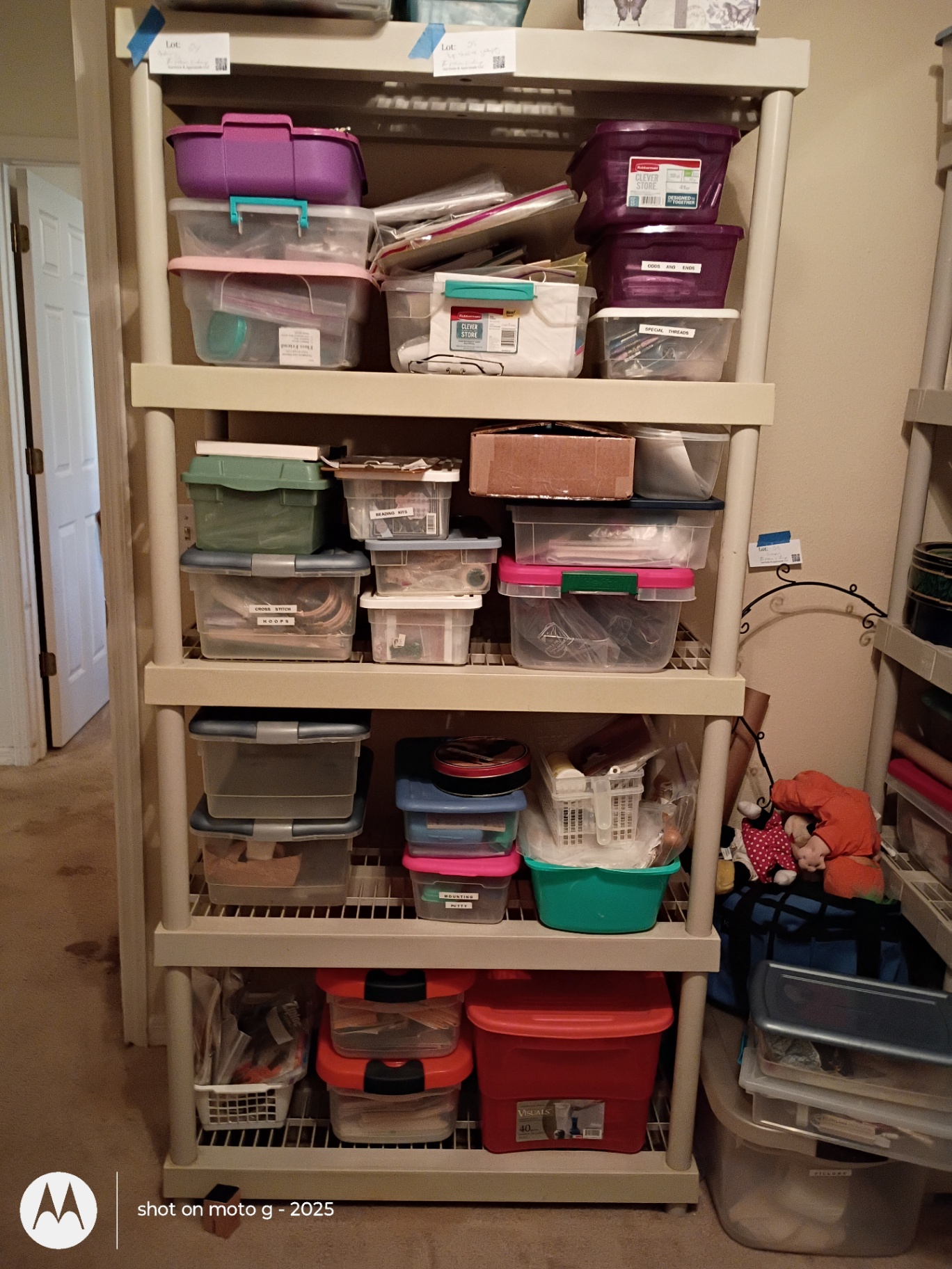 Plastic Storage Shelving Unit  - image 1 of 1