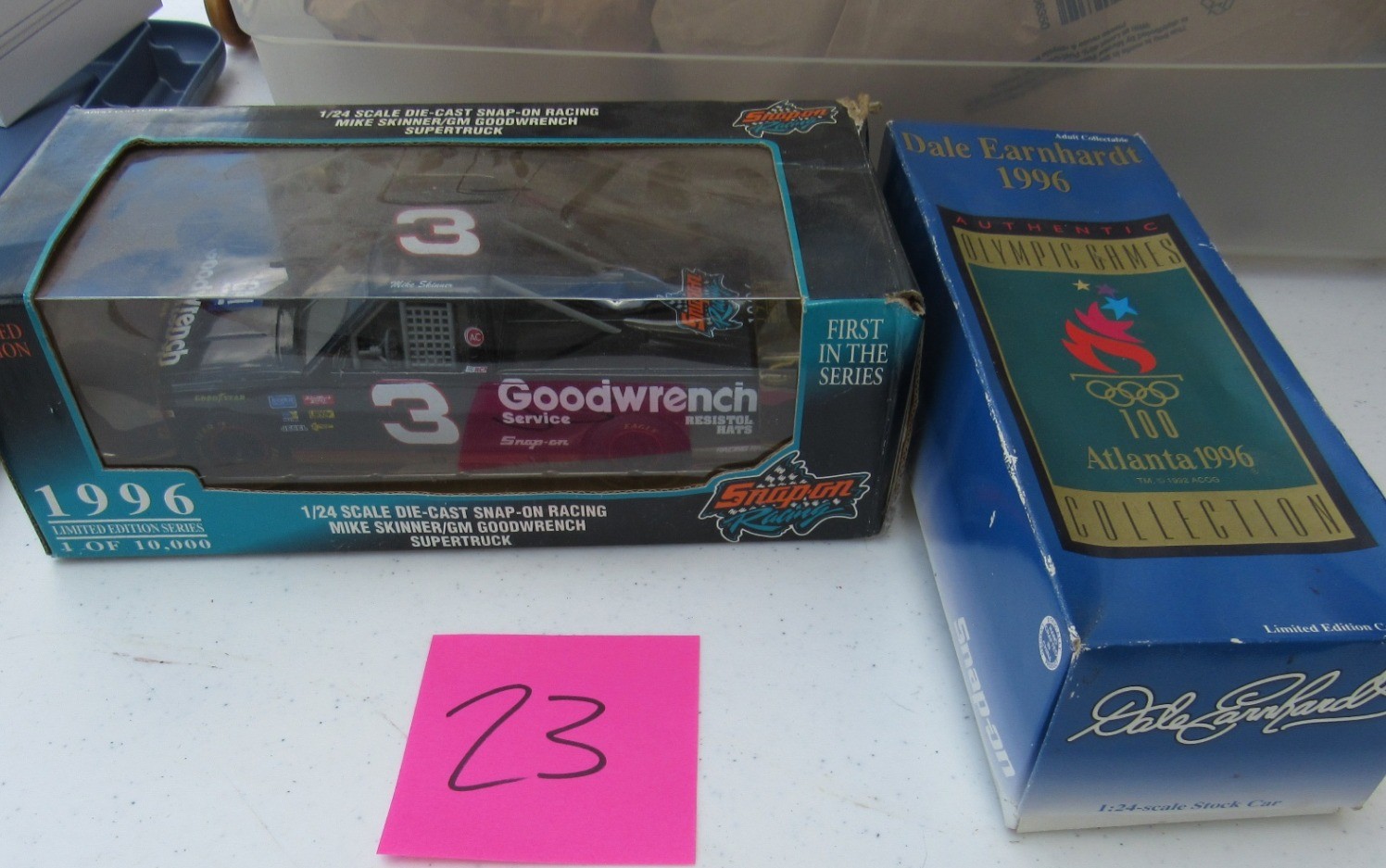 Two Dale Earnhardt 1996 Die-Cast NASCAR Collectible Vehicles - image 1 of 1