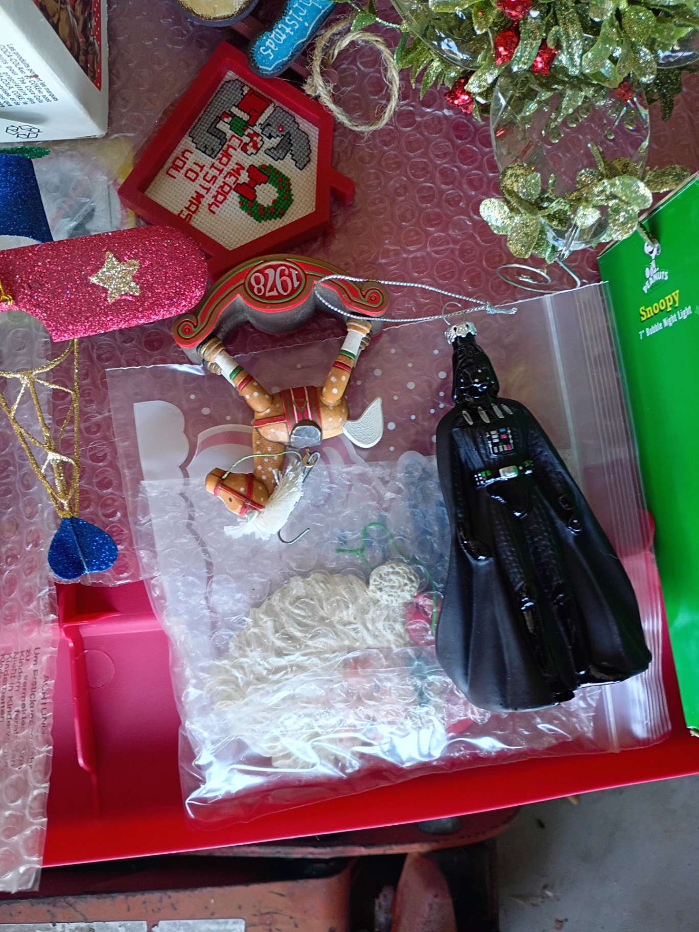 Assorted Christmas and Holiday Ornaments and Decor - image 4 of 8