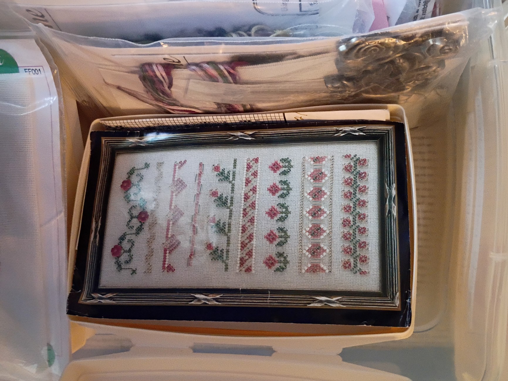 Assorted Cross Stitch and Craft Supplies - image 5 of 9