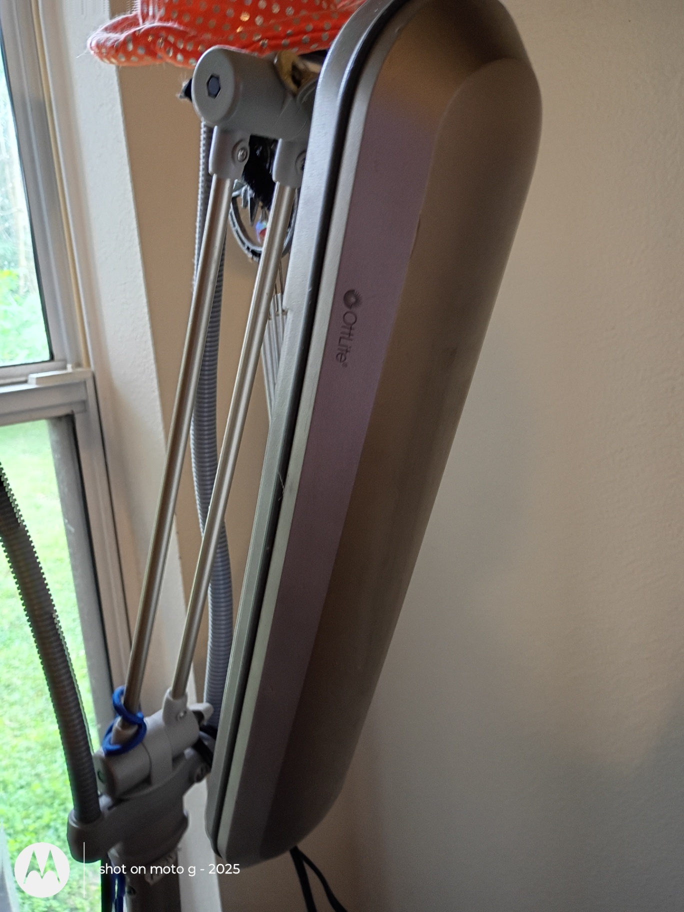 OttLite Floor Lamp with Adjustable Light and Organizer Tray - image 2 of 5