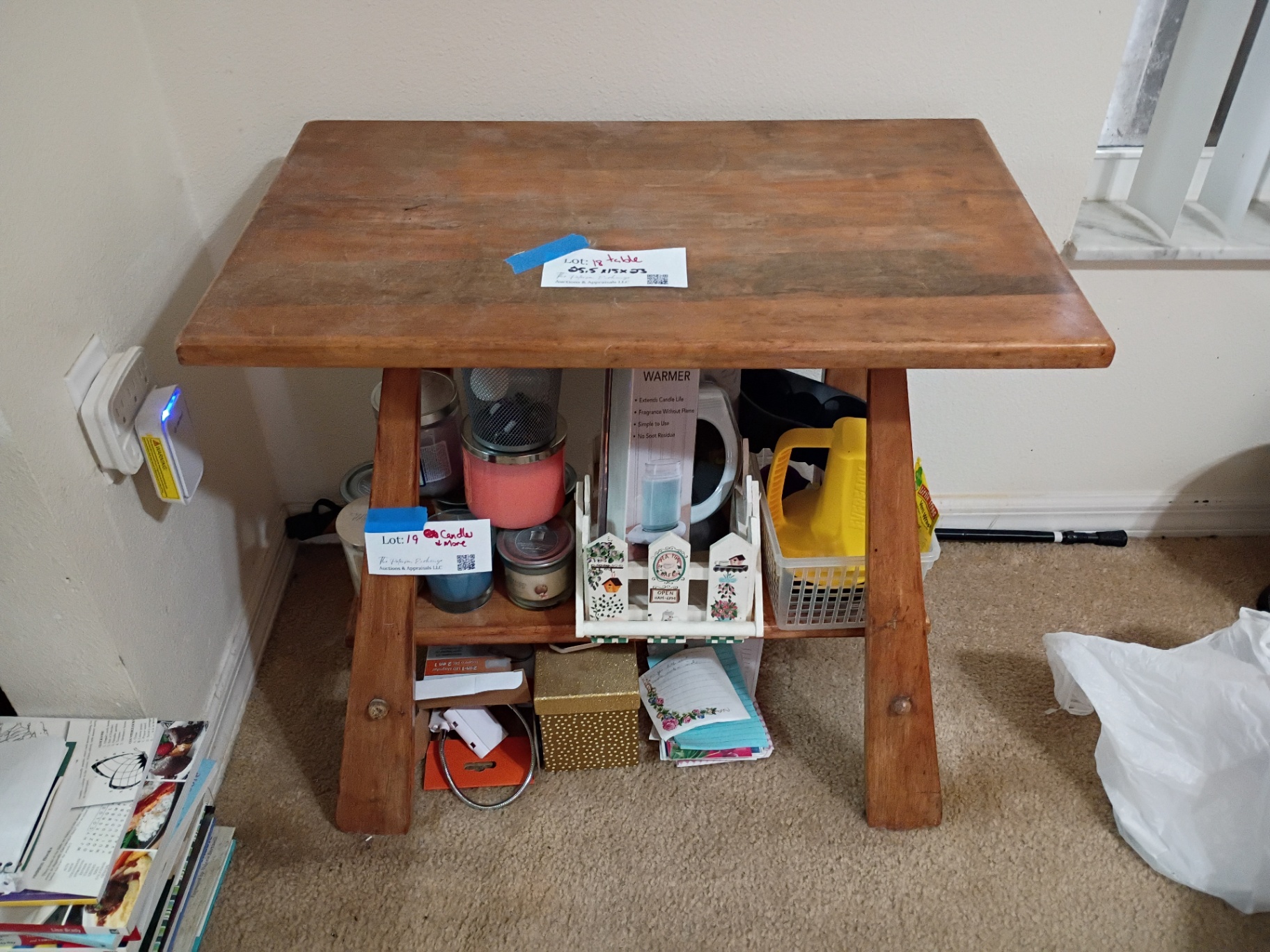 Wooden Side Table - image 4 of 6