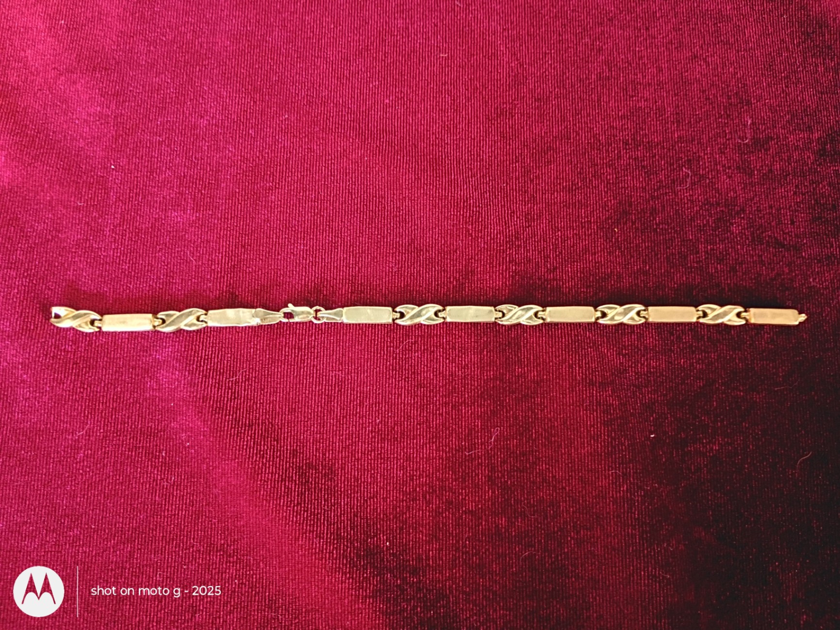 Gold 10k Link Bracelet - image 1 of 4