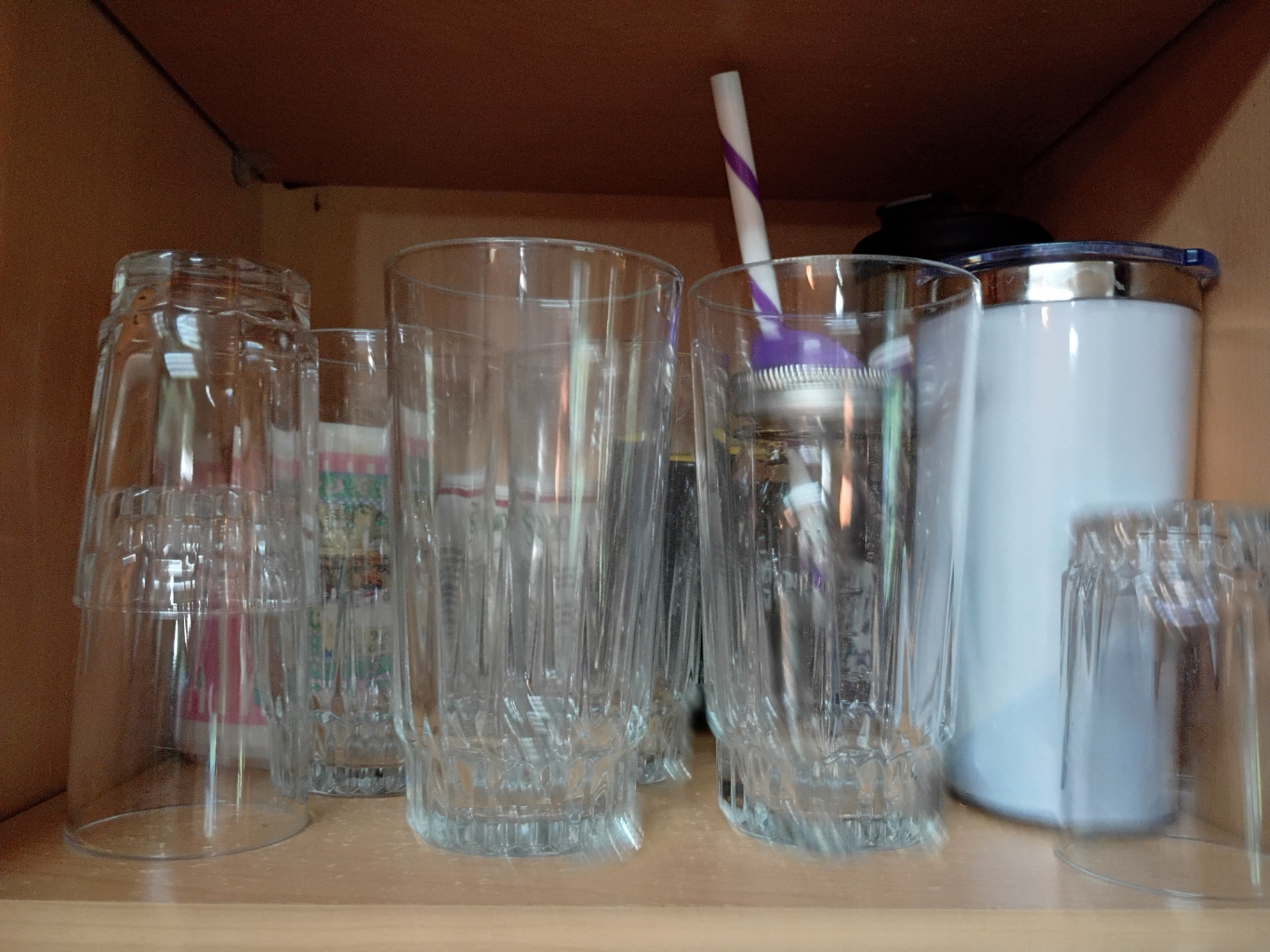 Assorted Glassware, Serving Trays, and Travel Mugs - image 1 of 5