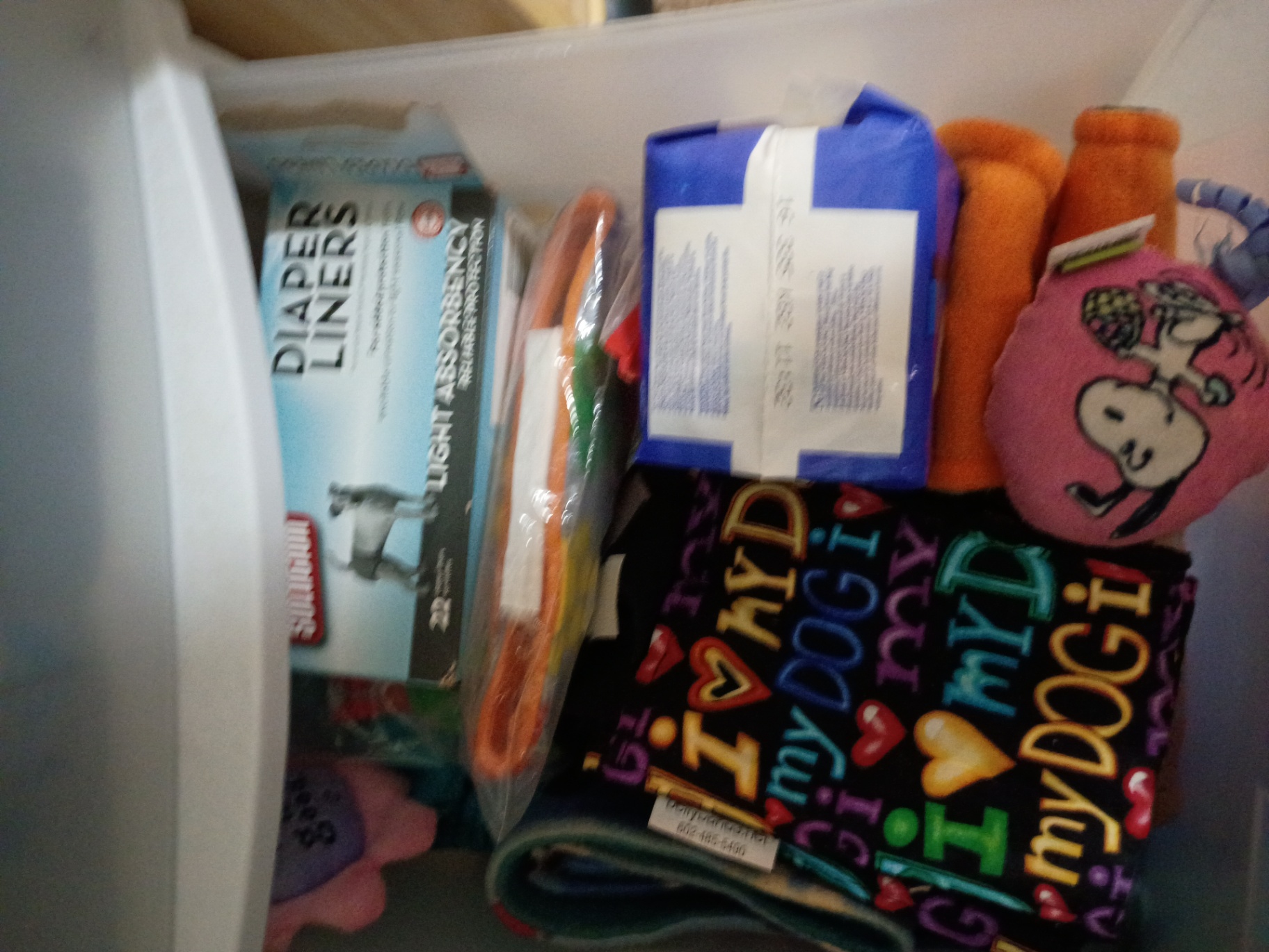 Assorted Household and Pet Supplies in Storage Drawers - image 7 of 10