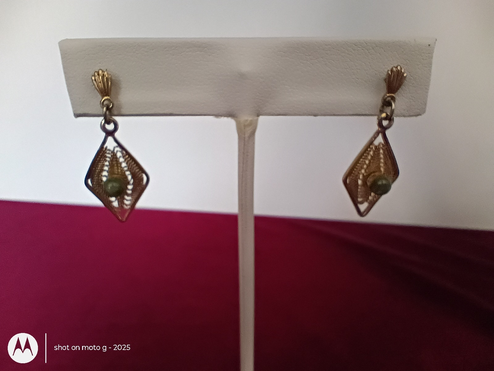14KT Gold Ring and Matching Dangle Earrings - image 2 of 6