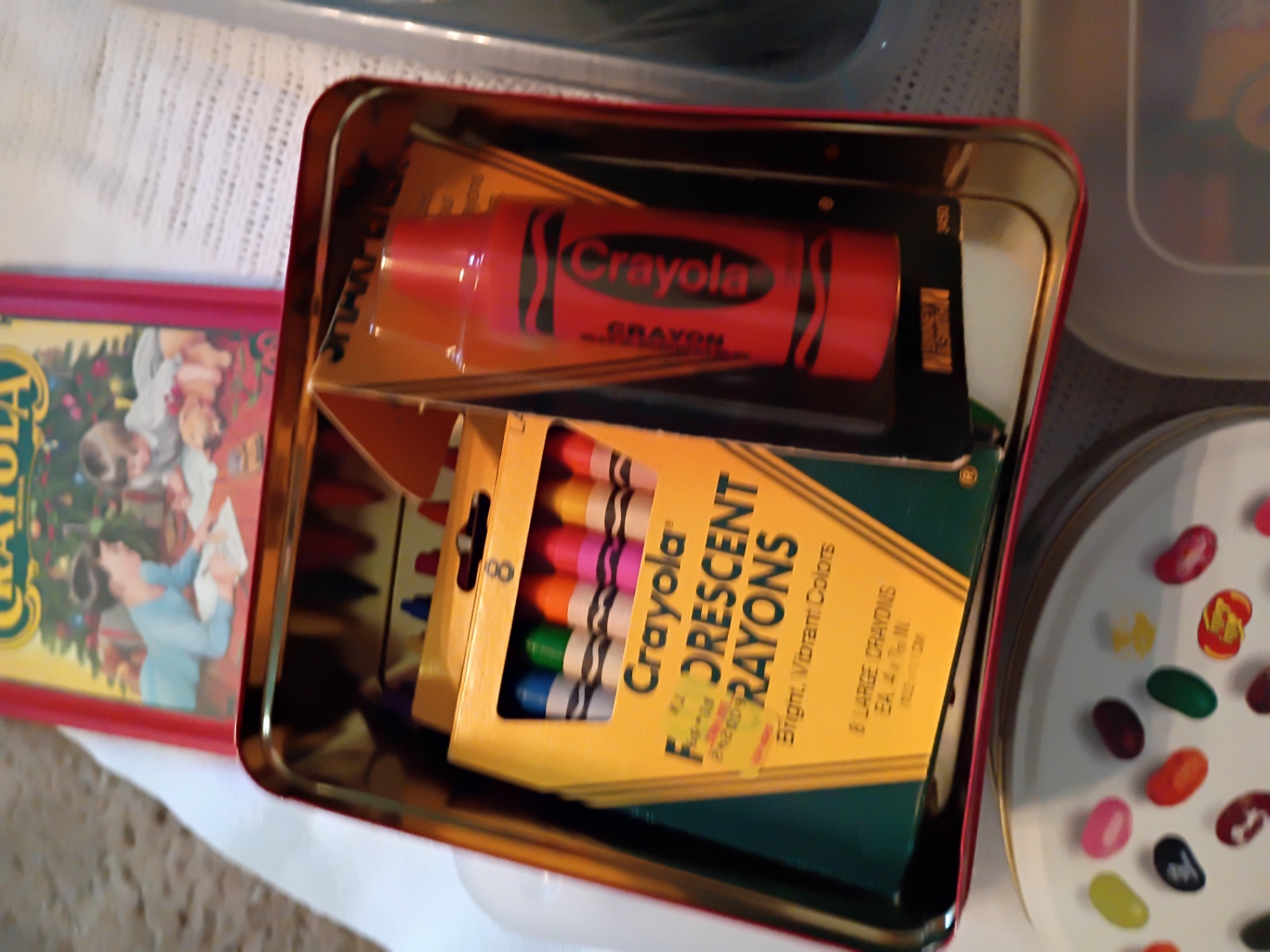 Assorted Craft and School Supplies with Crayola Tins - image 5 of 7