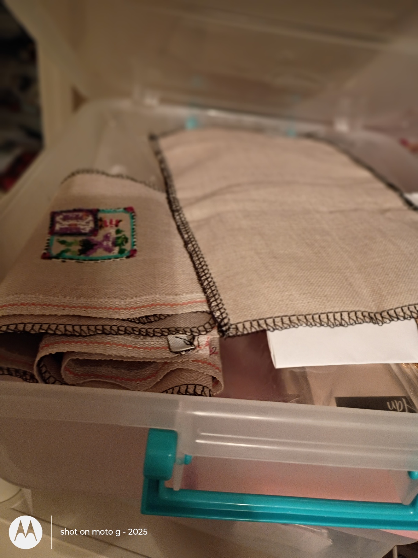 Assorted Embroidery and Craft Supplies in Storage Containers - image 5 of 11