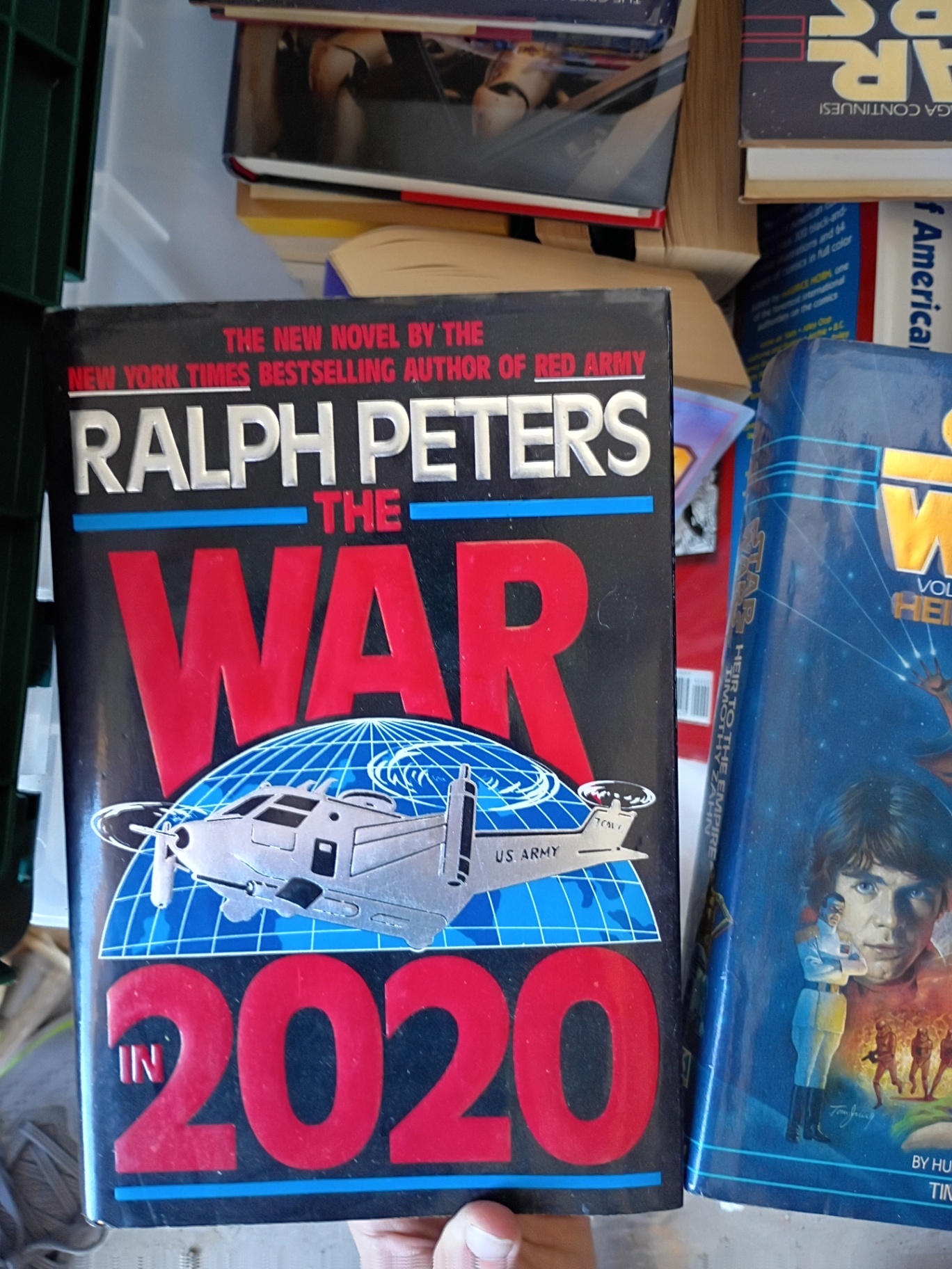 Plastic Storage Bin with Assorted Science Fiction and Reference Books - image 6 of 7