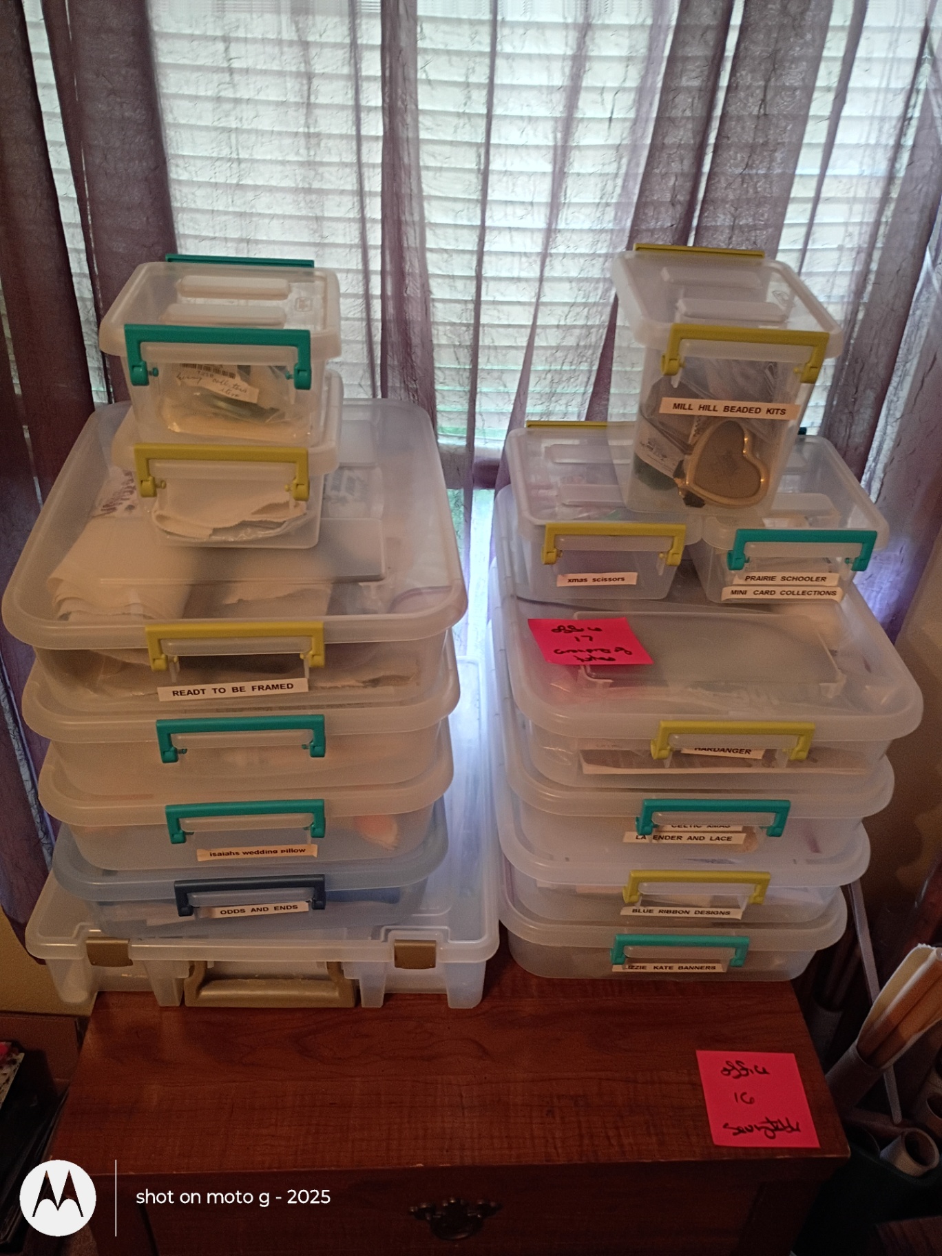 Organized Cross Stitch and Needlework Supplies - image 1 of 10