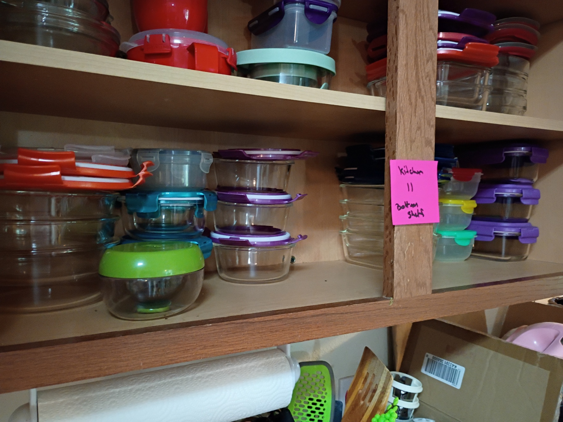 Assorted Glass and Plastic Food Storage Containers - image 1 of 5