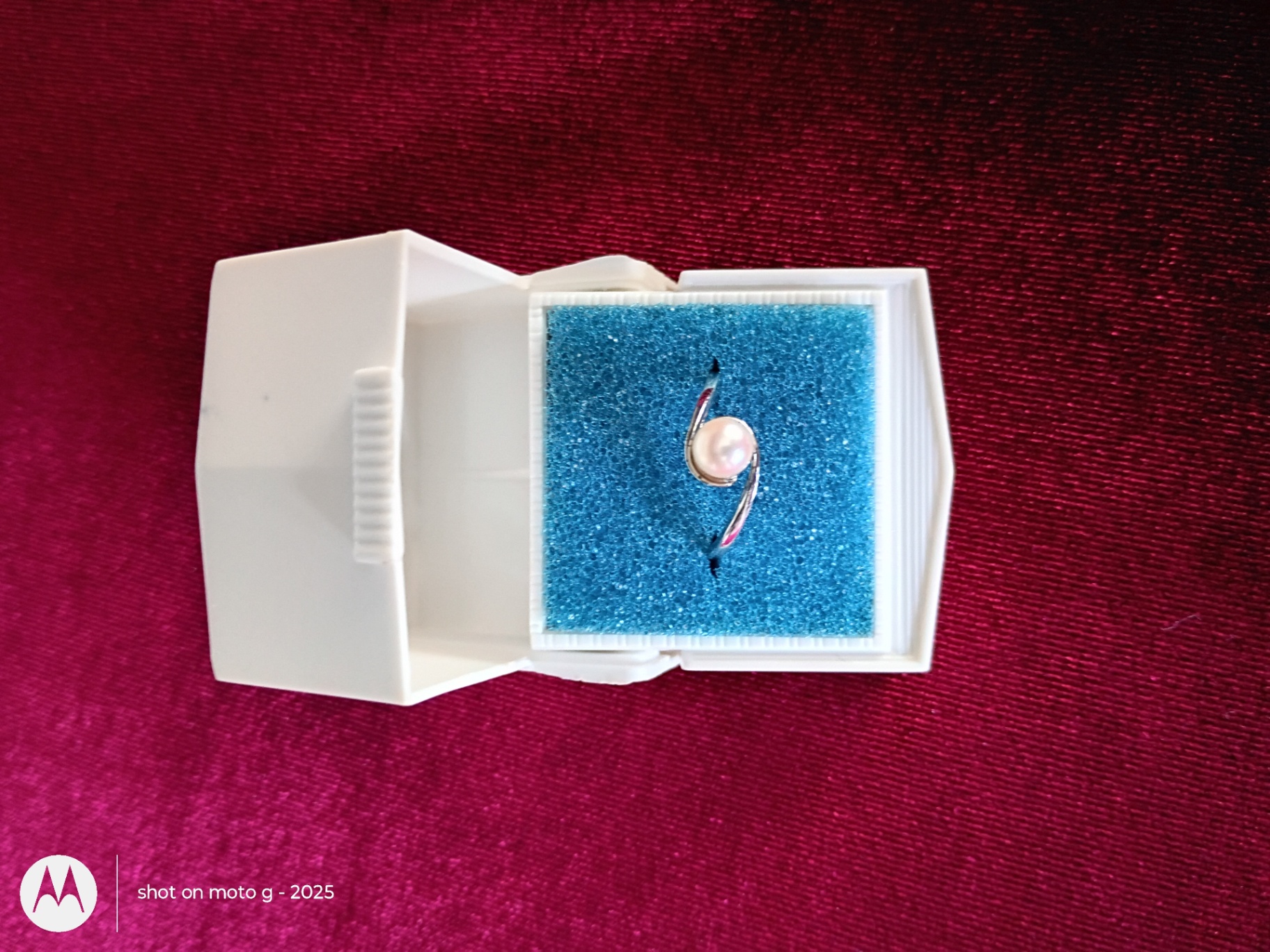 Sterling Silver Pearl Ring - image 5 of 6