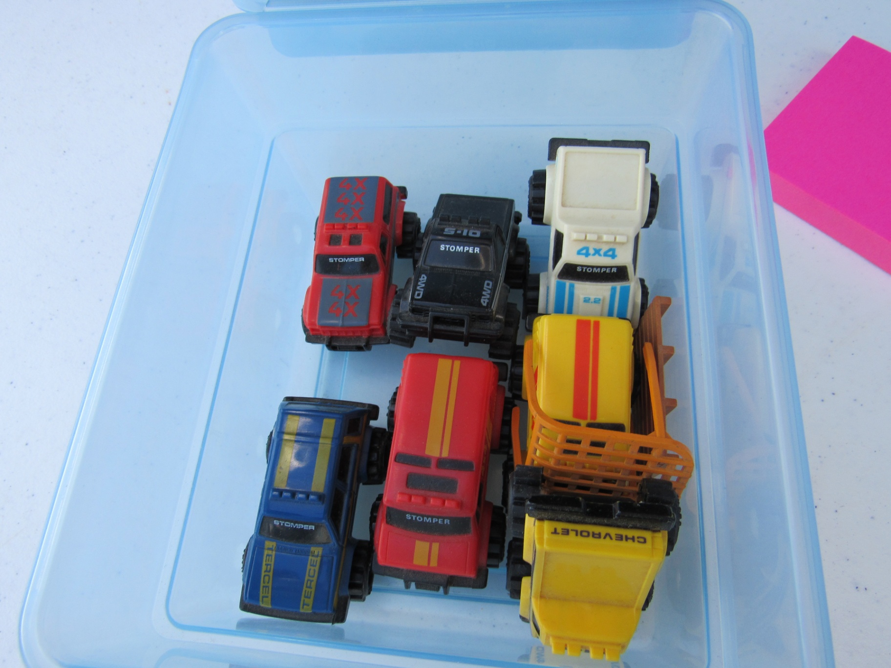 Collection of Toy Trucks and Forklift Vehicles - image 2 of 2