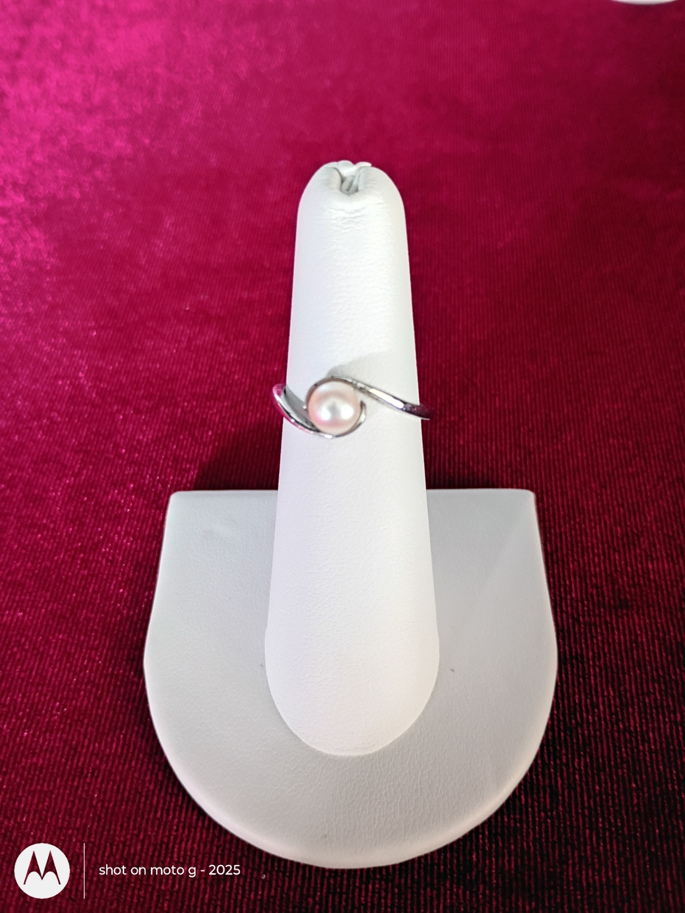Sterling Silver Pearl Ring - image 1 of 6