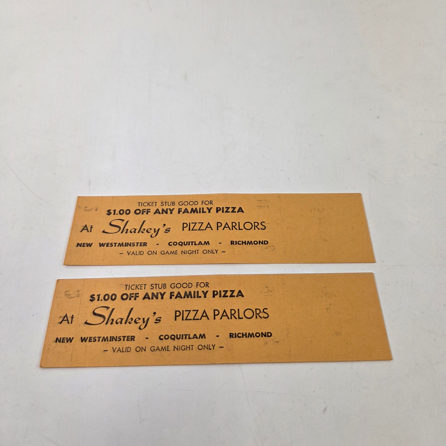 New Westminster Bruins Hockey Tickets - image 2 of 2
