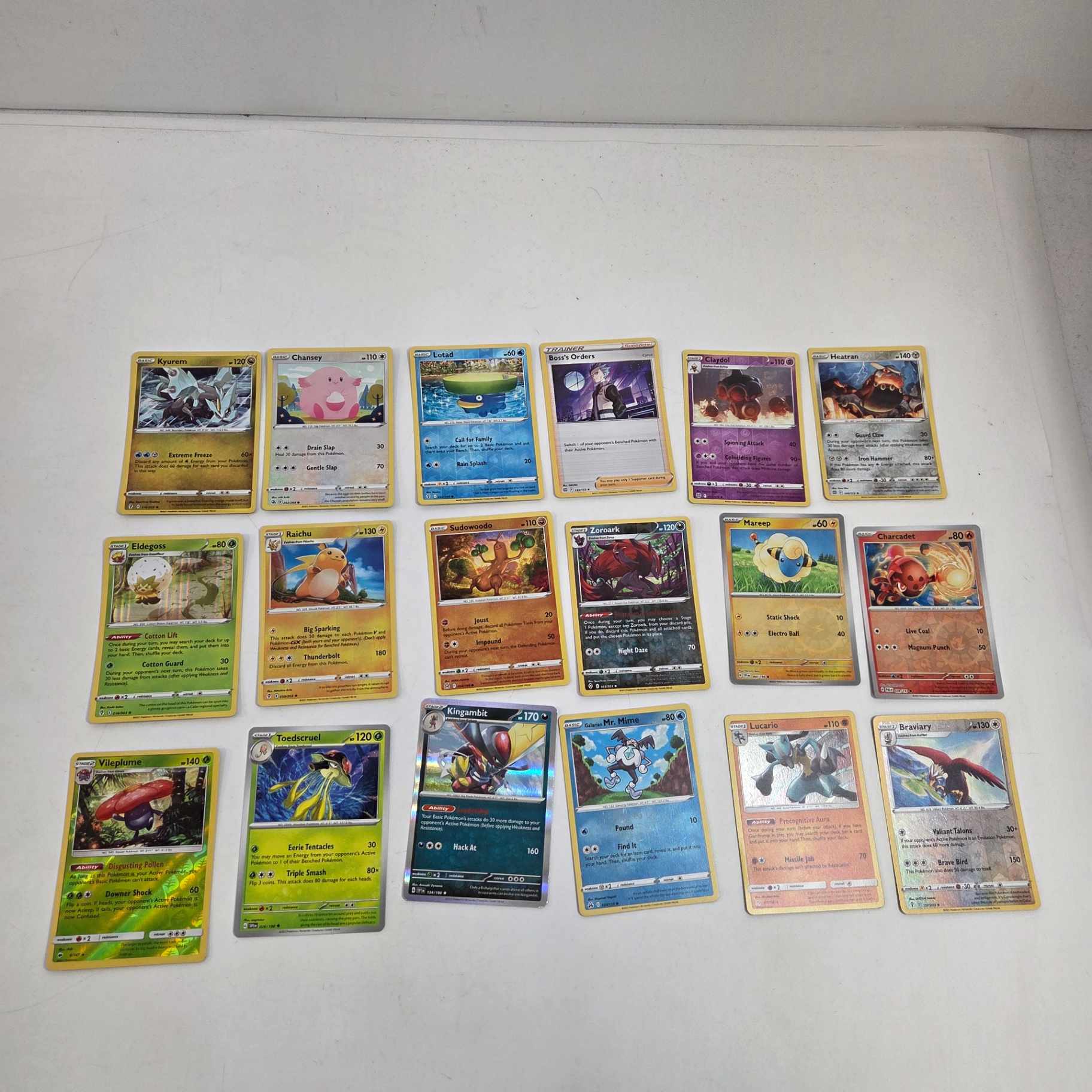 18 Pokemon Cards - image 1 of 4